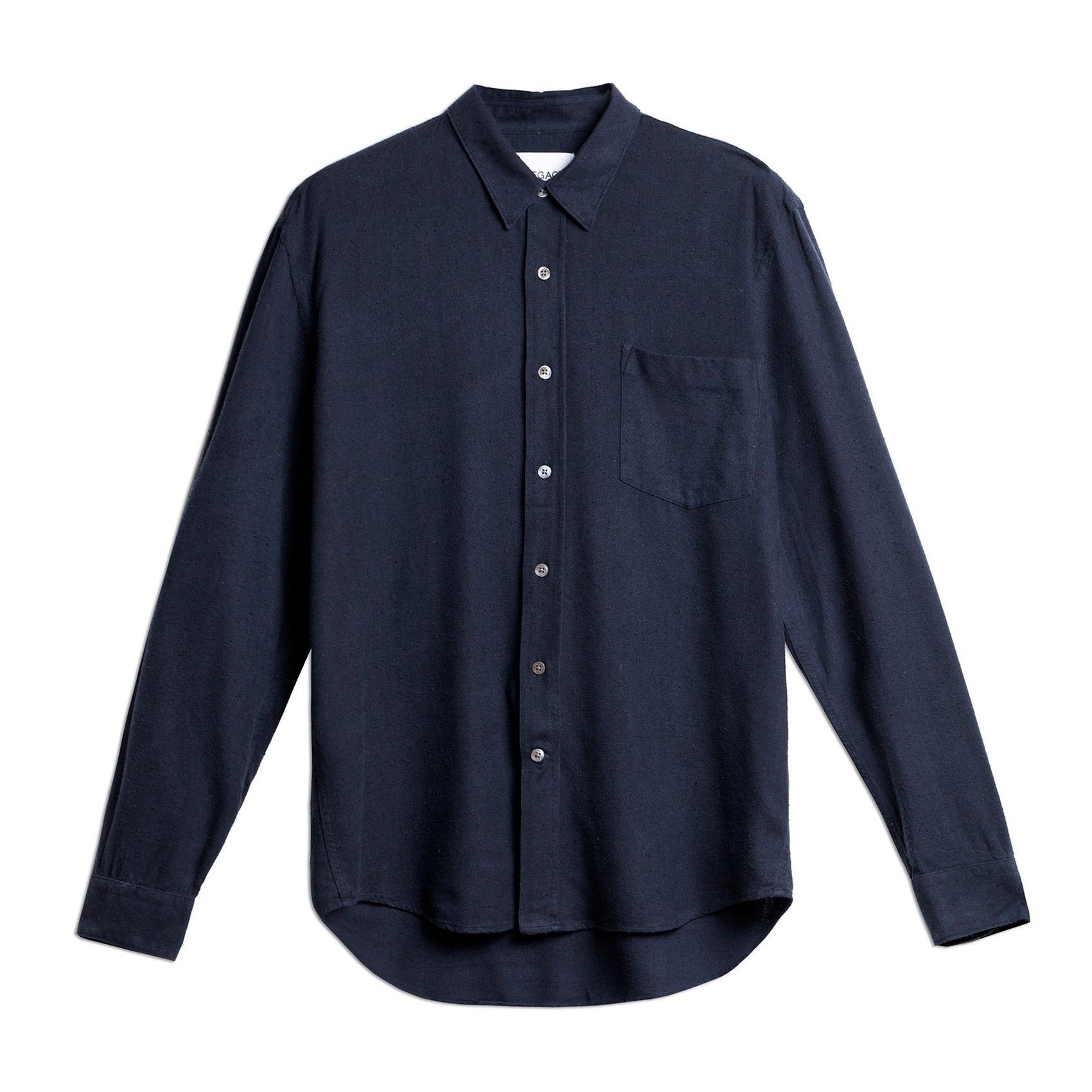 Raw silk shirt
