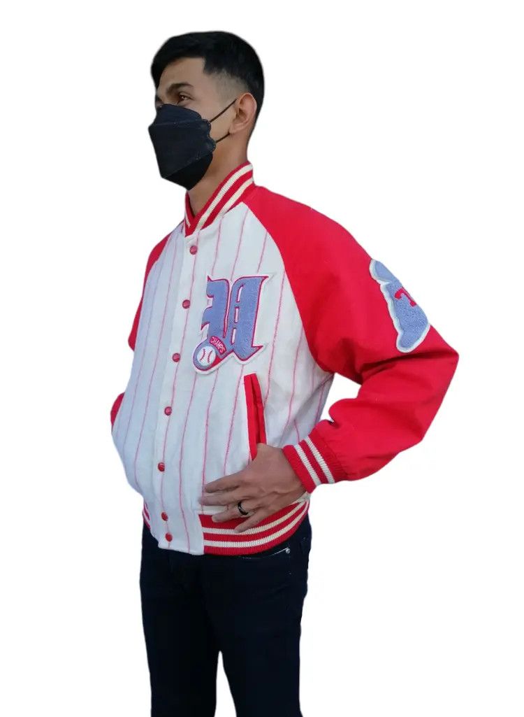 Vintage Vintage MLB Champs Athletics USAC Varsity Jacket Size US M / EU 48-50 / 2 - 7 Thumbnail