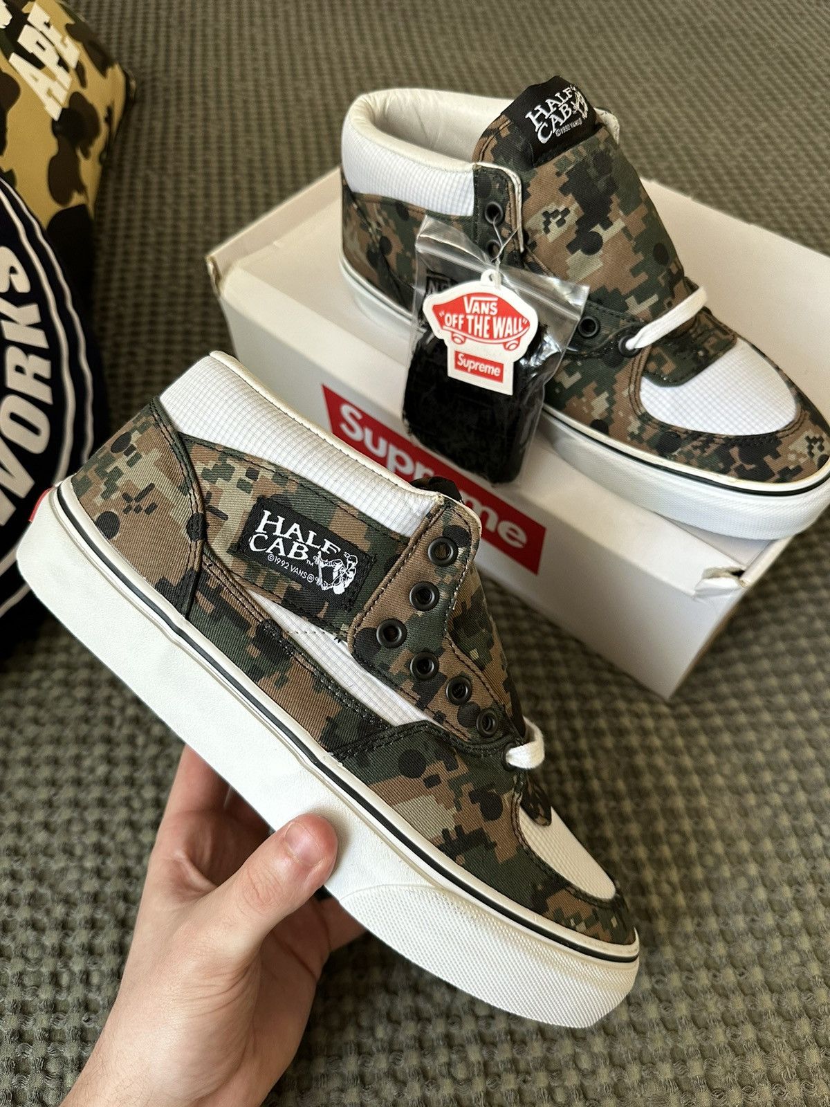 SUPREME×COMME des GARCONS ×VANS HALFCAB supreme-x-comme-des-garcons-