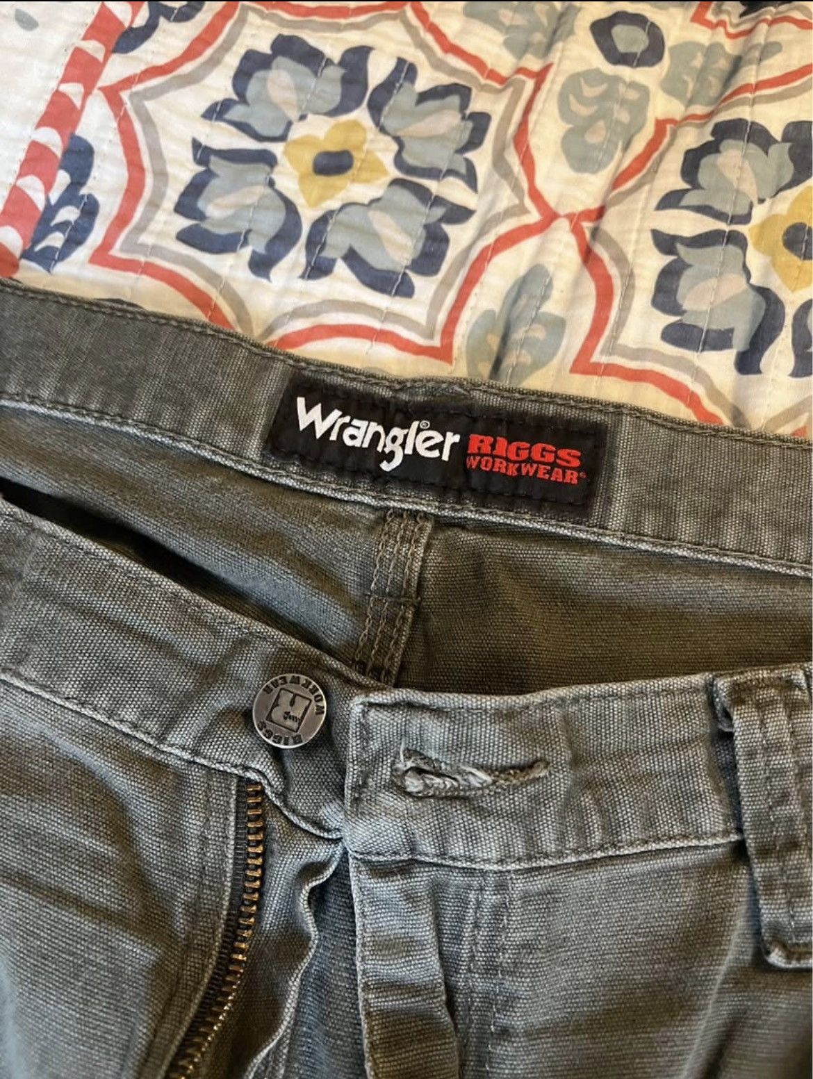 Wrangler 2 Pair Wrangler Riggs Workwear Pants 38”x32” Size US 38 / EU 54 - 5 Thumbnail