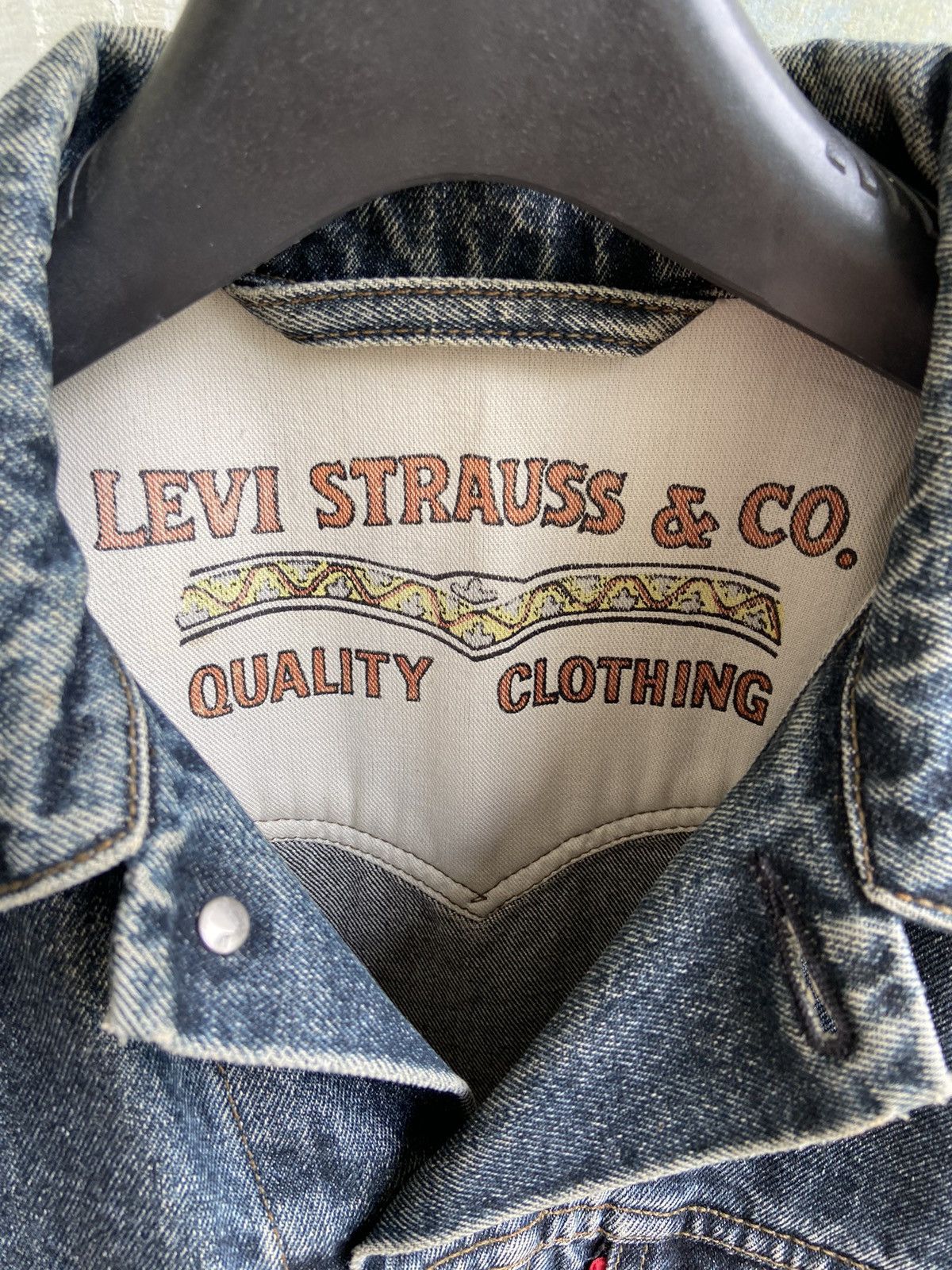 Levi's × Levi's Vintage Clothing Vintage Levi’s Denim Trucker Jacket Size US L / EU 52-54 / 3 - 14 Thumbnail