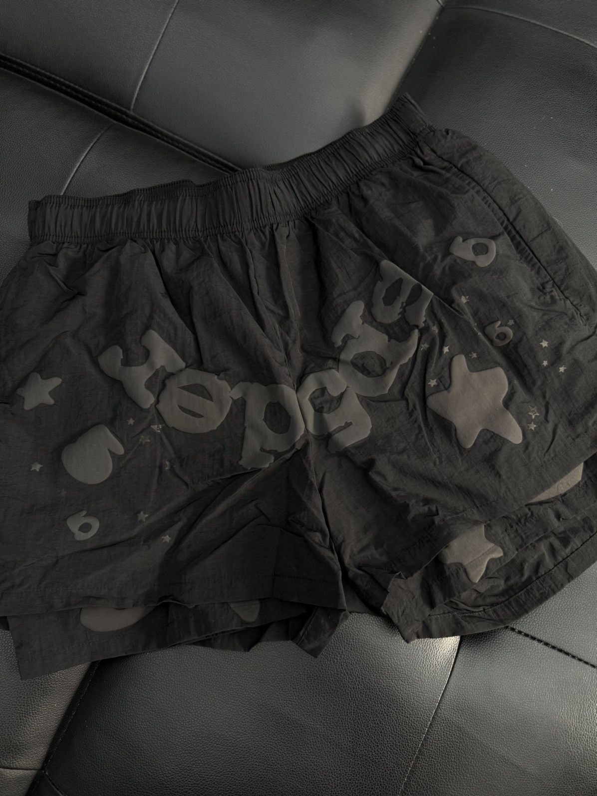 Sp5der Sp5der Double Layer STAR Shorts Size M (NEW) Black Size US 30 / EU 46 - 1 Thumbnail