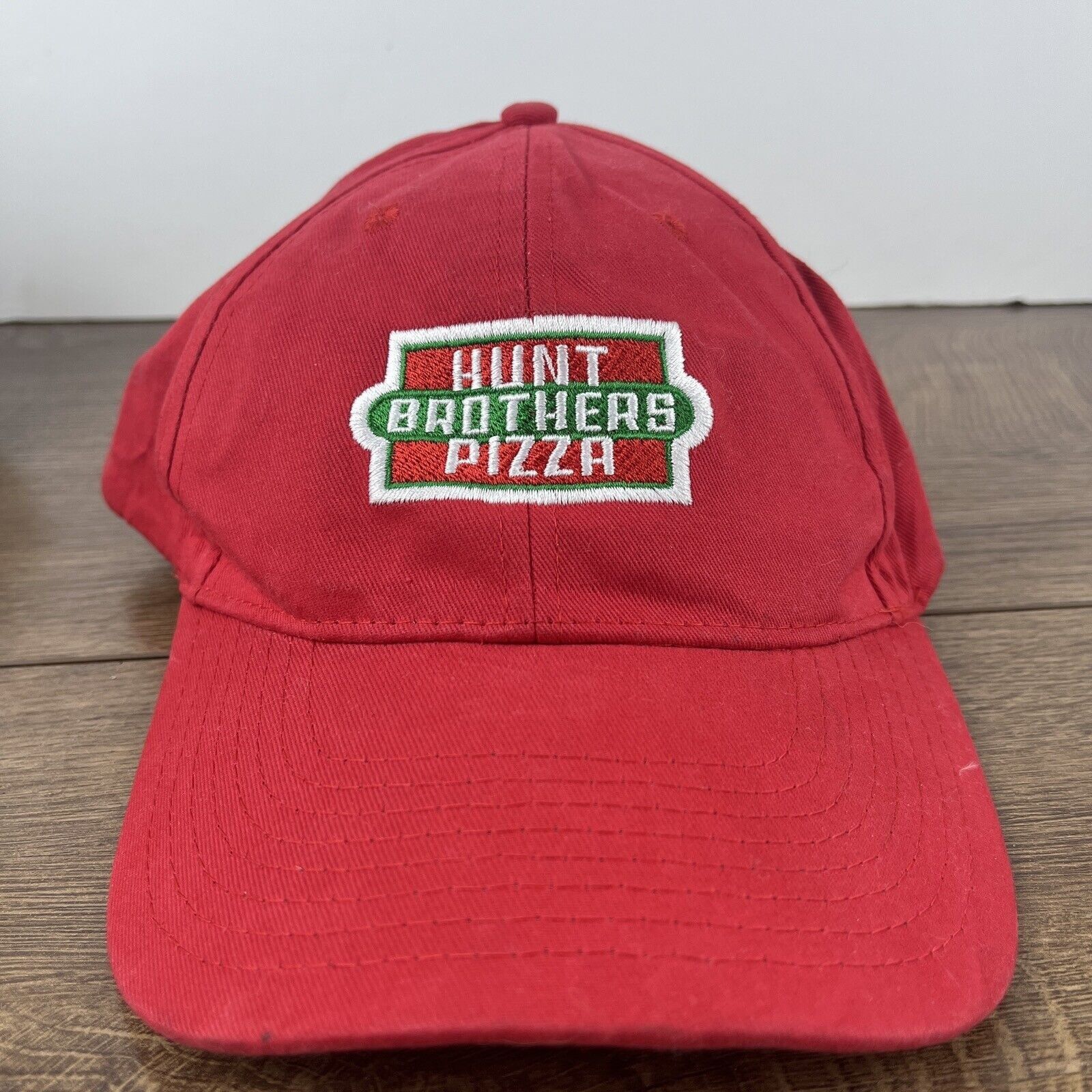 Other Hunt Brothers Pizza Hat Red Hat Adjustable Adult Size Hat Re Size ONE SIZE - 3 Thumbnail