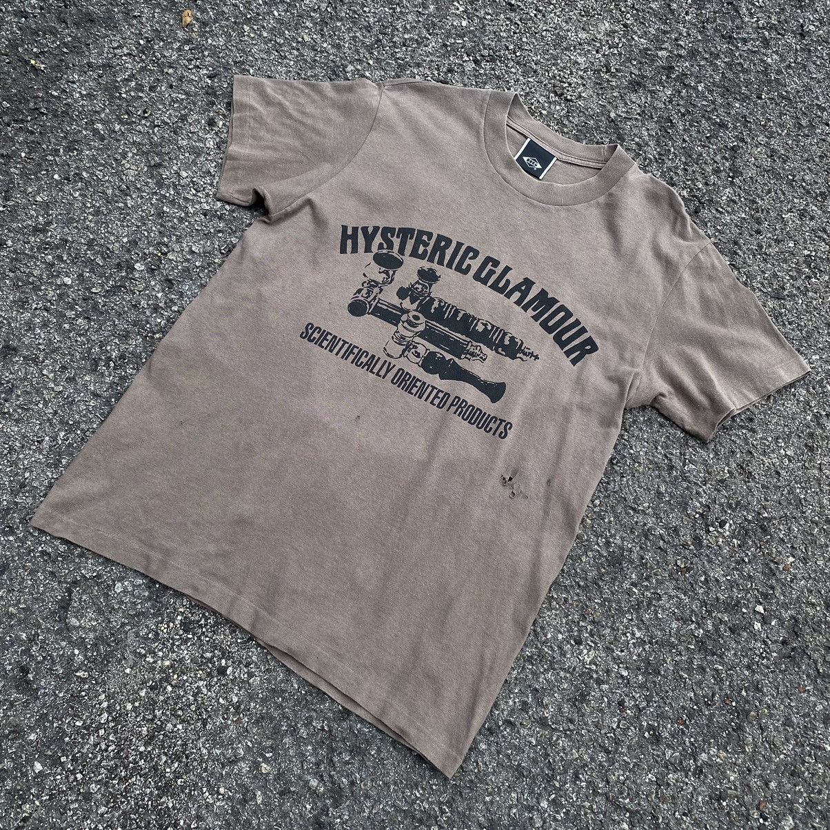 Hysteric Glamour Hysteric Glamour Scientifically Vintage Distressed Brown Size US M / EU 48-50 / 2 - 3 Thumbnail