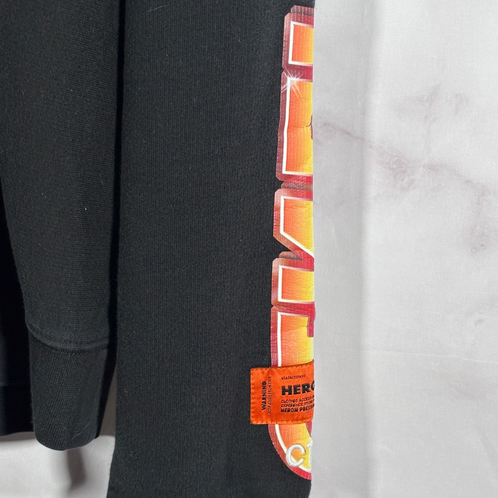 Heron Preston Black Text Crewneck Size US M / EU 48-50 / 2 - 3 Thumbnail