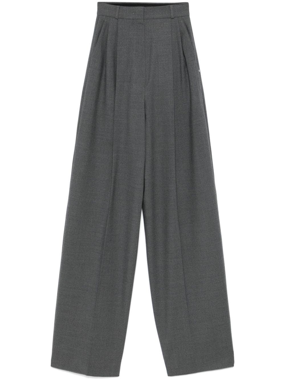 Sportmax WOOL WIDE-LEG TROUSERS Size 27" / US 4 / IT 40 - 1 Thumbnail