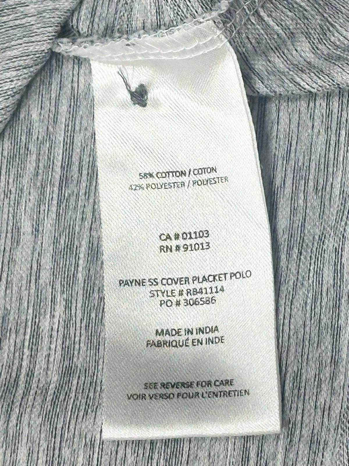 Robert Barakett Robert Barakett 1/4 Button Payne Cover Placket Gray Mens XL Size US XL / EU 56 / 4 - 4 Thumbnail