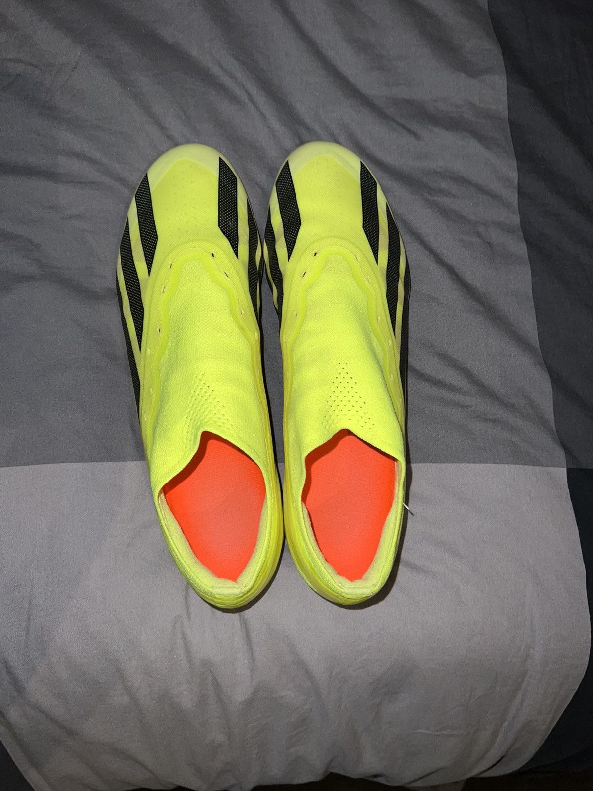 Adidas Yellow and black adidas boots Size US 11.5 / EU 44-45 - 3 Thumbnail