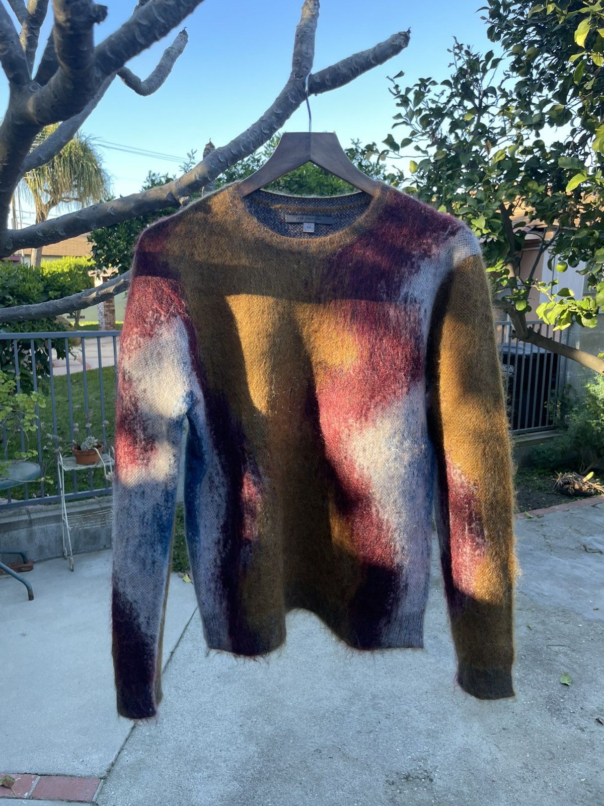 John Varvatos John Varvatos Rolante Mohair Crewneck Sweater XS Size US XS / EU 42 / 0 - 1 Thumbnail