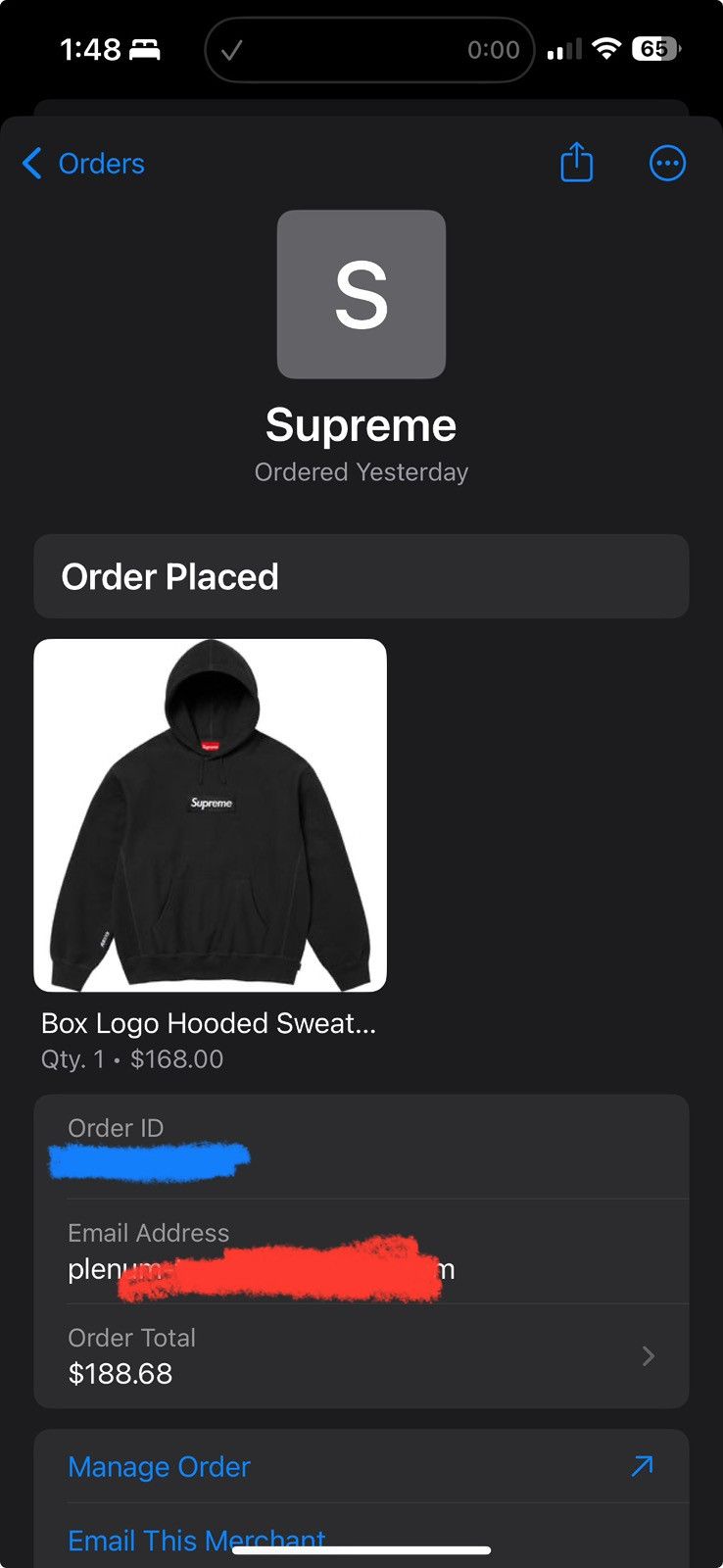 Supreme Supreme Box Logo Hoodie (FW25) Size US M / EU 48-50 / 2 - 3 Thumbnail
