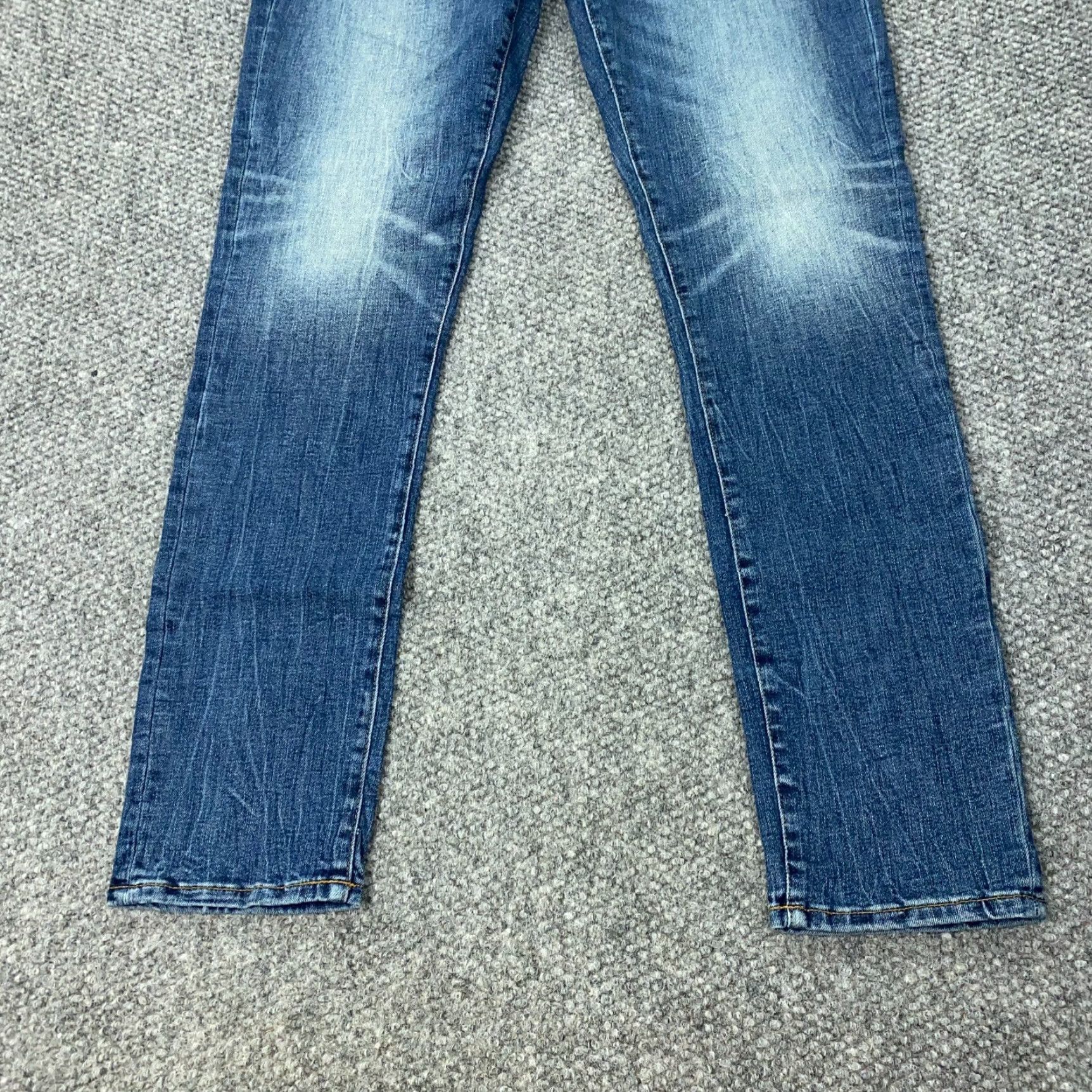 American Eagle Outfitters American Eagle Outfitters Jeans Mens 30x32 Slim Straight Blue 5-Pocket Design Stretch Denim Size US 30 / EU 46 - 4 Thumbnail