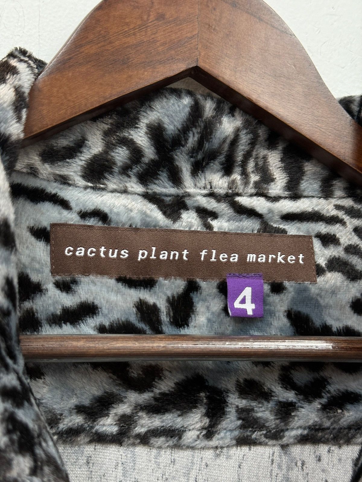 Cactus Plant Flea Market CPFM Leopard Zip Up Jacket Size US L / EU 52-54 / 3 - 3 Thumbnail