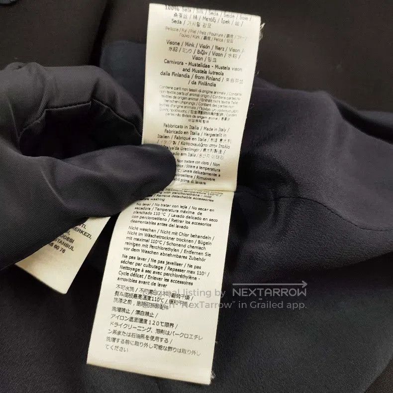 Fendi Fendi Black Cotton Collar Jacket Size XS / US 0-2 / IT 36-38 - 4 Thumbnail