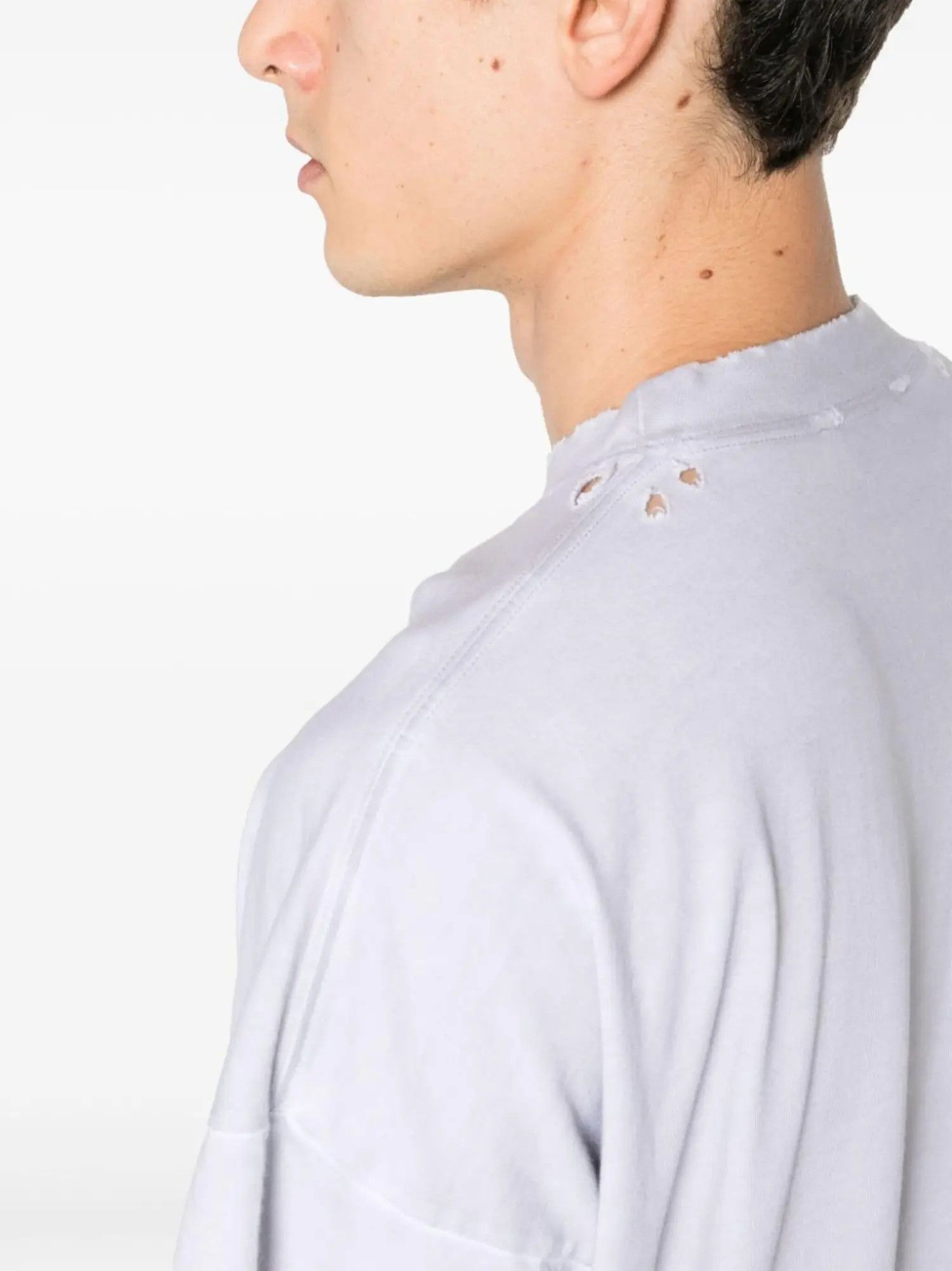 Balenciaga o1s1wg110824 Metal Oversized T-Shirt in Light Grey Size US S / EU 44-46 / 1 - 5 Thumbnail