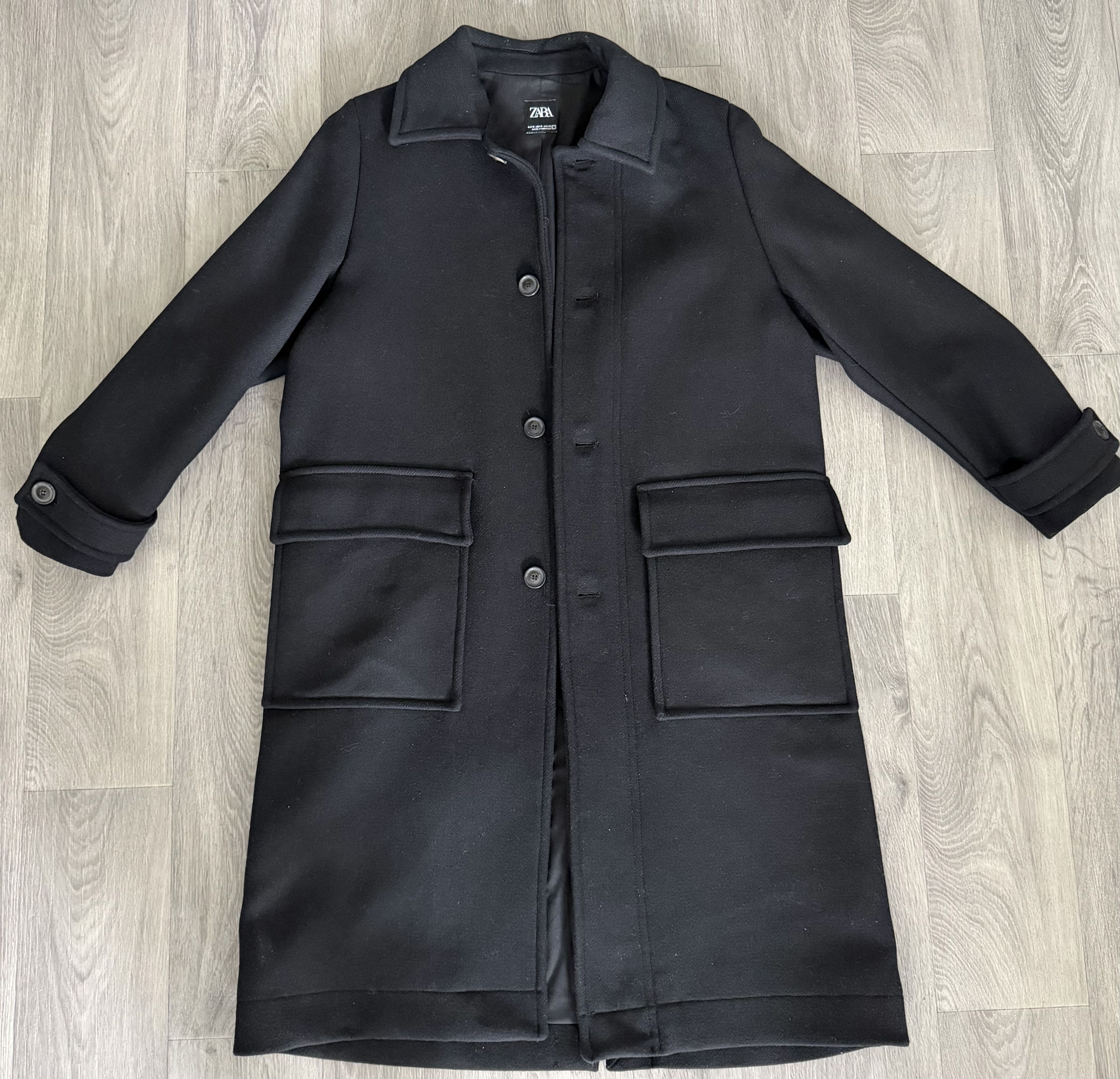 Zara Zara Wool Blend Coat Size US M / EU 48-50 / 2 - 1 Thumbnail