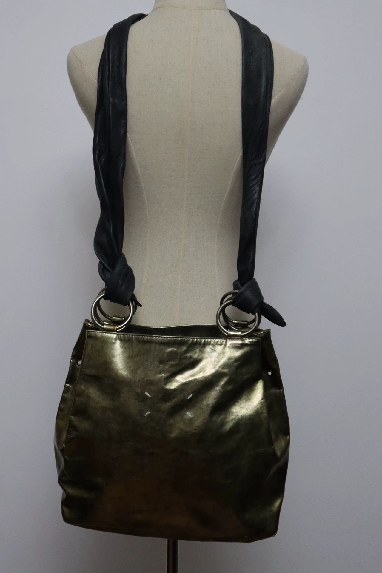 Maison Margiela Maison Martin Margiela | Original Gold-Plated Crossbody Bag Size ONE SIZE - 1 Thumbnail