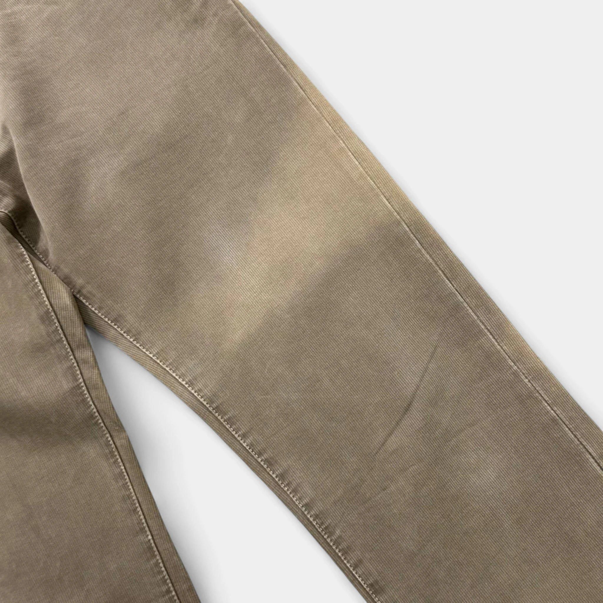 Prada Prada Brown Corduroy Straight Leg Pants Size US 28 / EU 44 - 3 Thumbnail