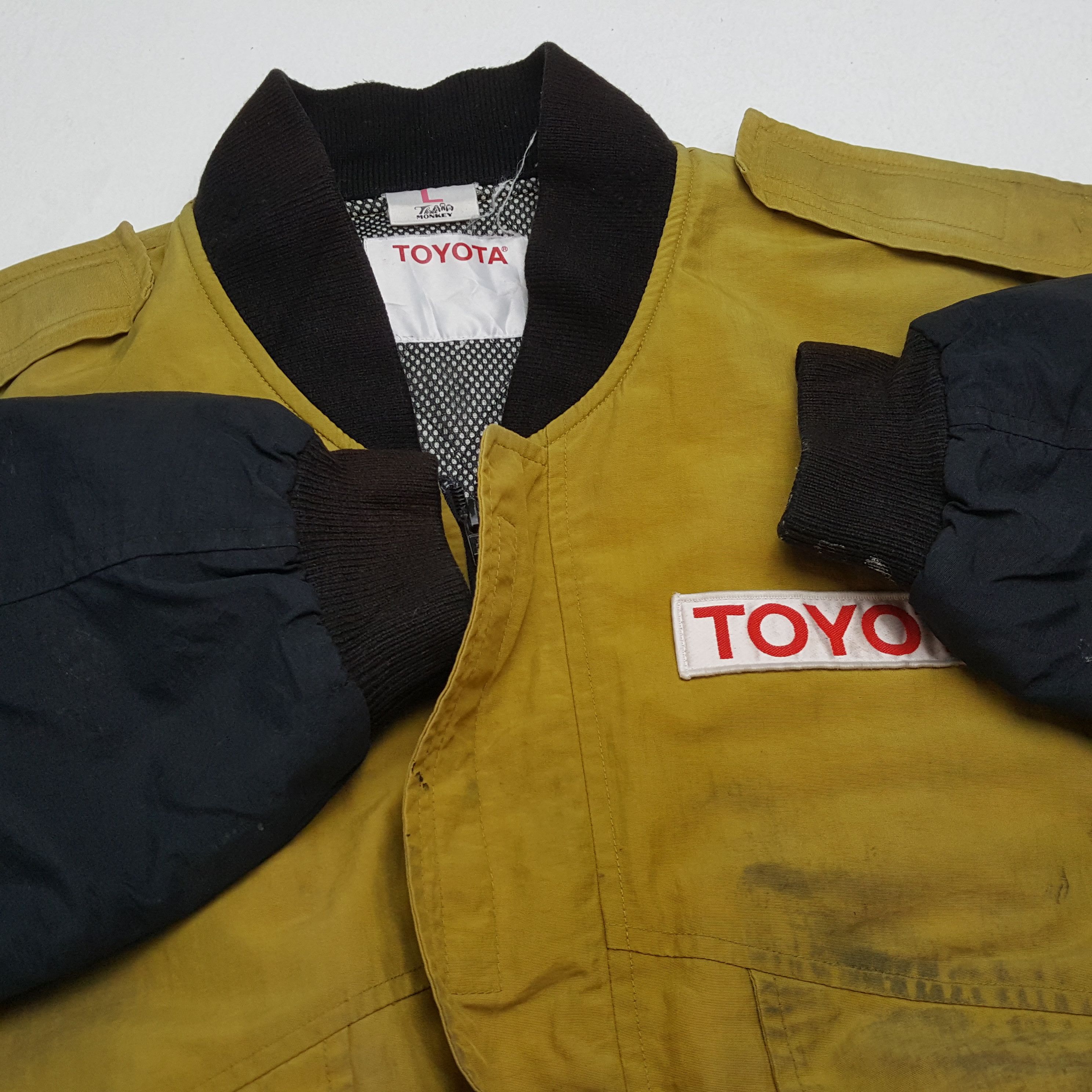 Vintage TRD TOYOTA MOTORSPORTS Workwear Custom Jacket Size US XL / EU 56 / 4 - 9 Thumbnail