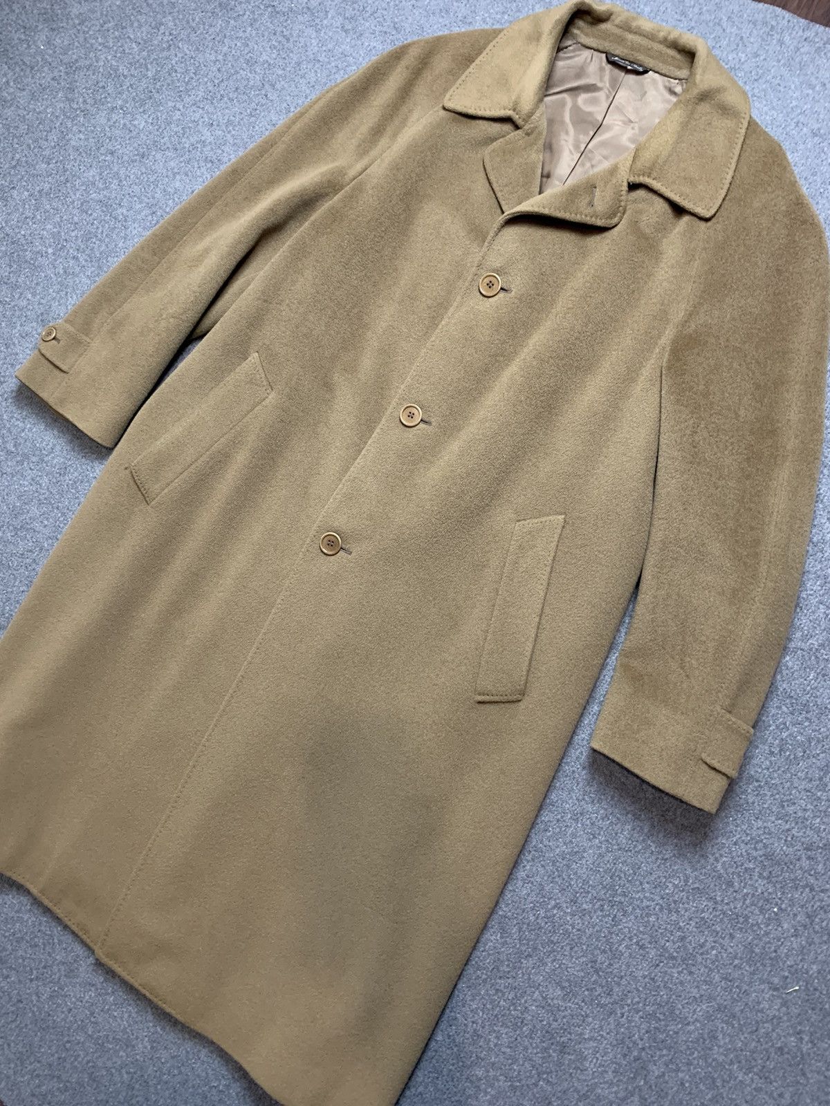 Canali Canali New Wool Heavy Coat Size US XL / EU 56 / 4 - 3 Thumbnail