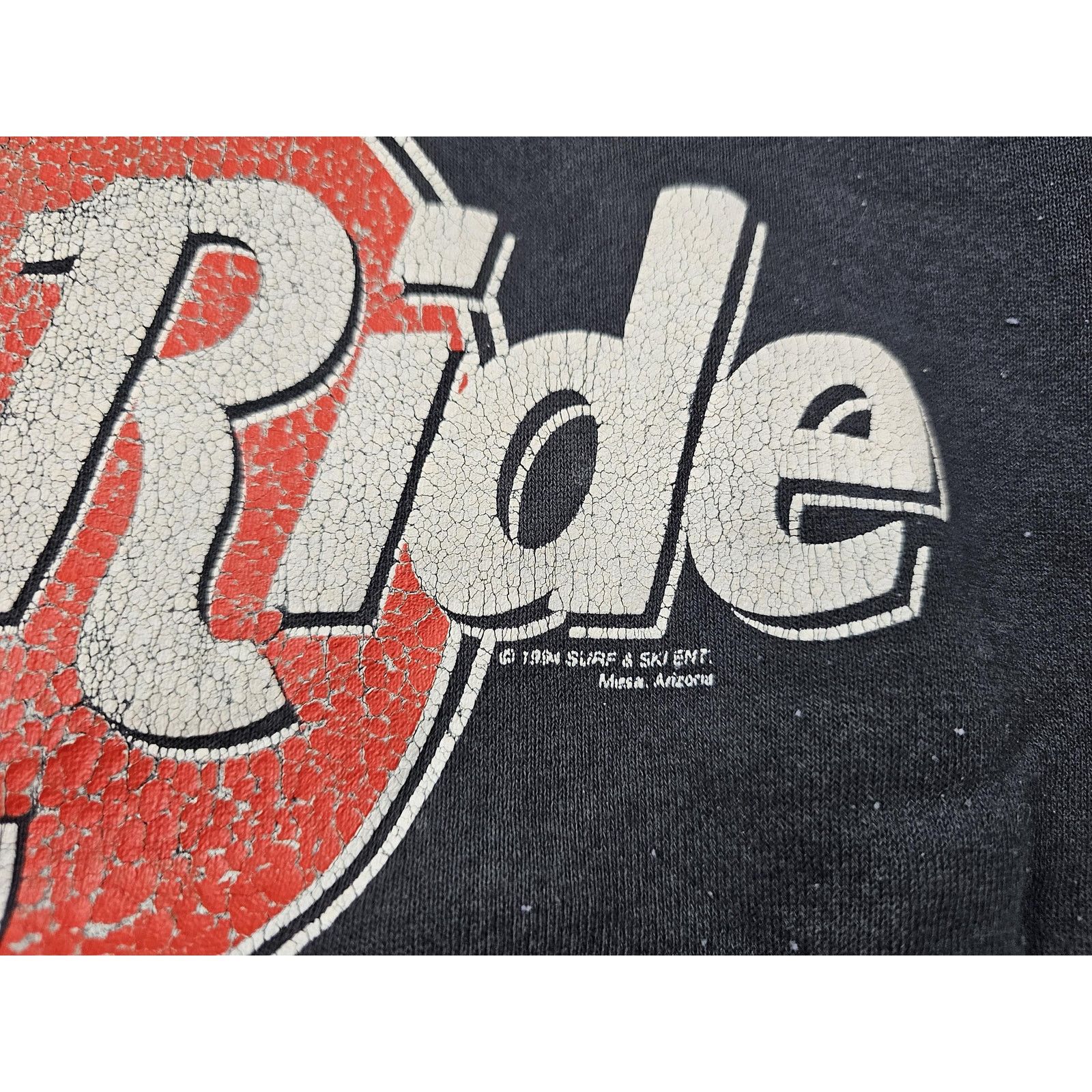 Fruit Of The Loom 90s Hard Ride Harley Davidson Black Sweatshirt USA Made XL Size US XL / EU 56 / 4 - 4 Thumbnail