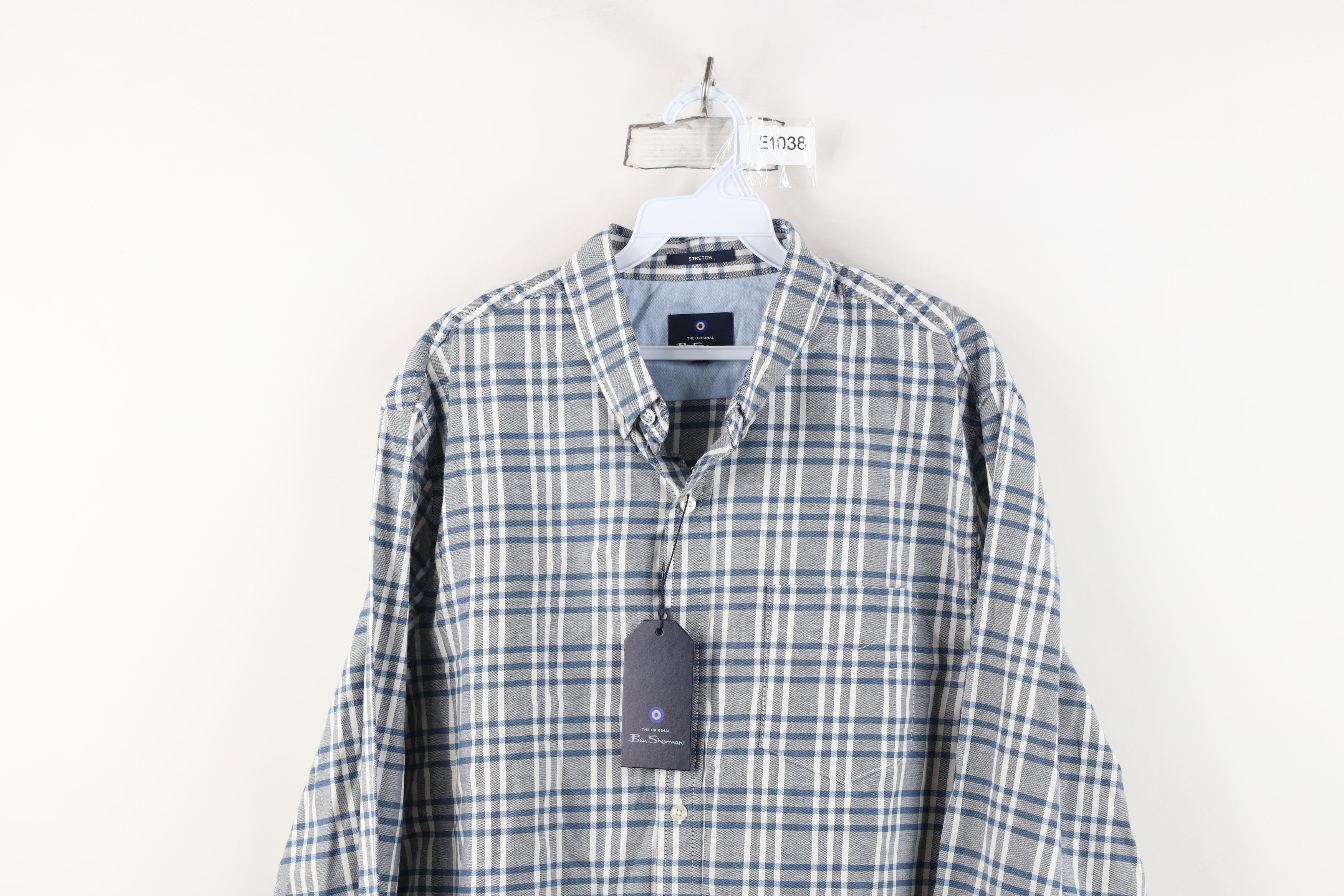Ben Sherman New Ben Sherman Oxford Collared Button Down Shirt Plaid Size US L / EU 52-54 / 3 - 2 Thumbnail