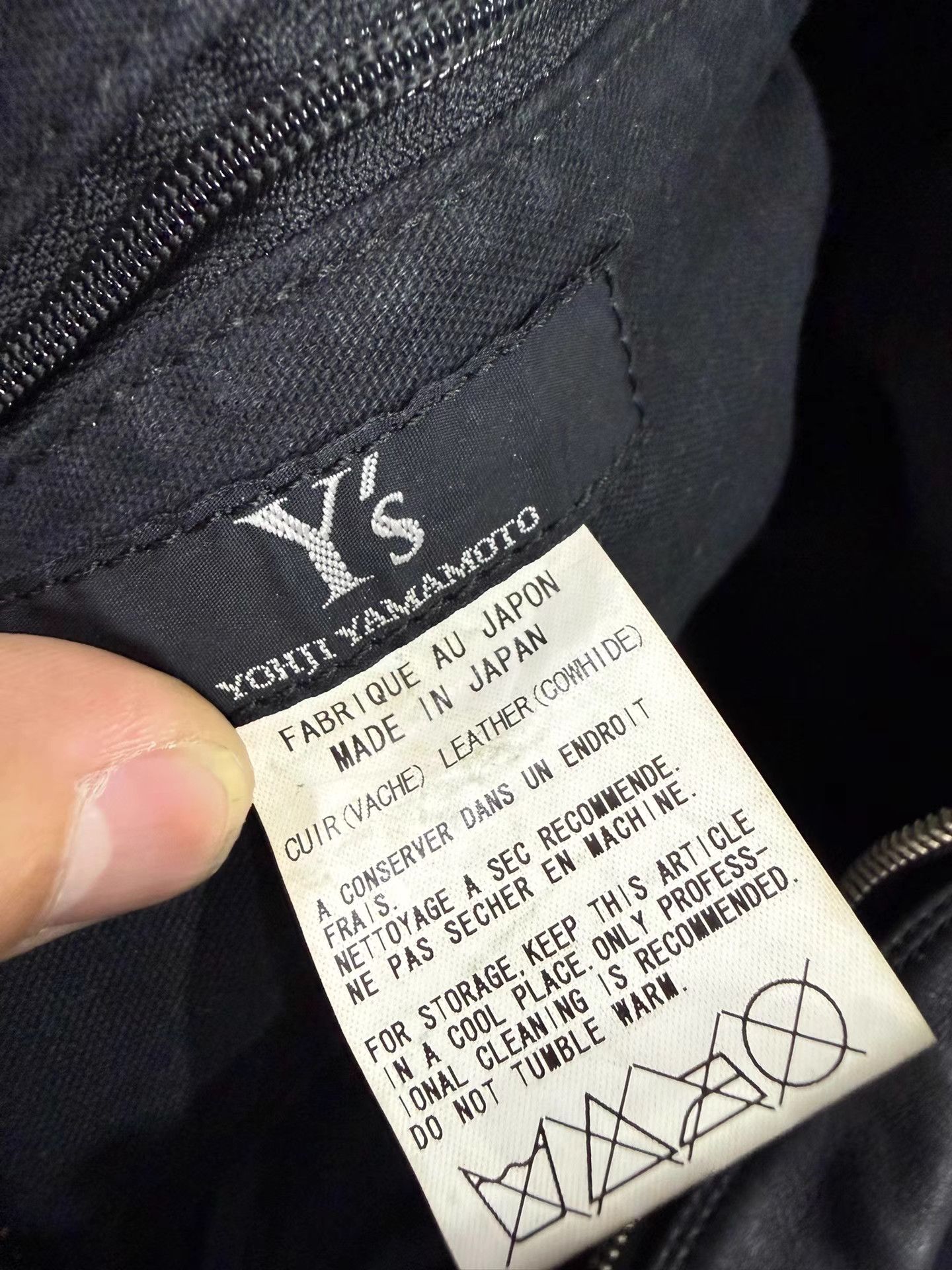 Yohji Yamamoto Yohji Yamamoto Y's Gyoza Dumpling Bag K20 Size ONE SIZE - 6 Thumbnail