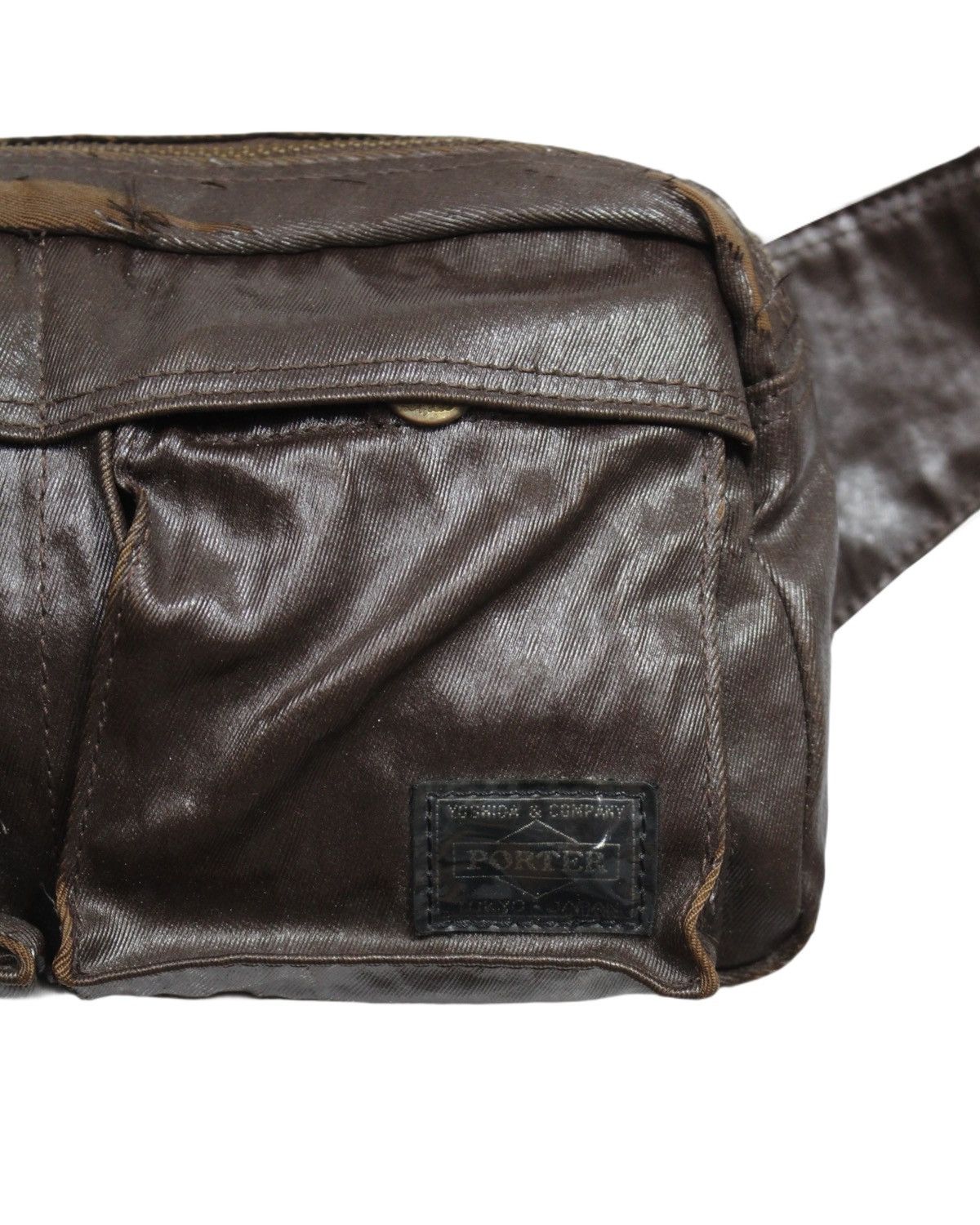 Porter PORTER SHINE BROWN WAIST BAG Size ONE SIZE - 3 Thumbnail