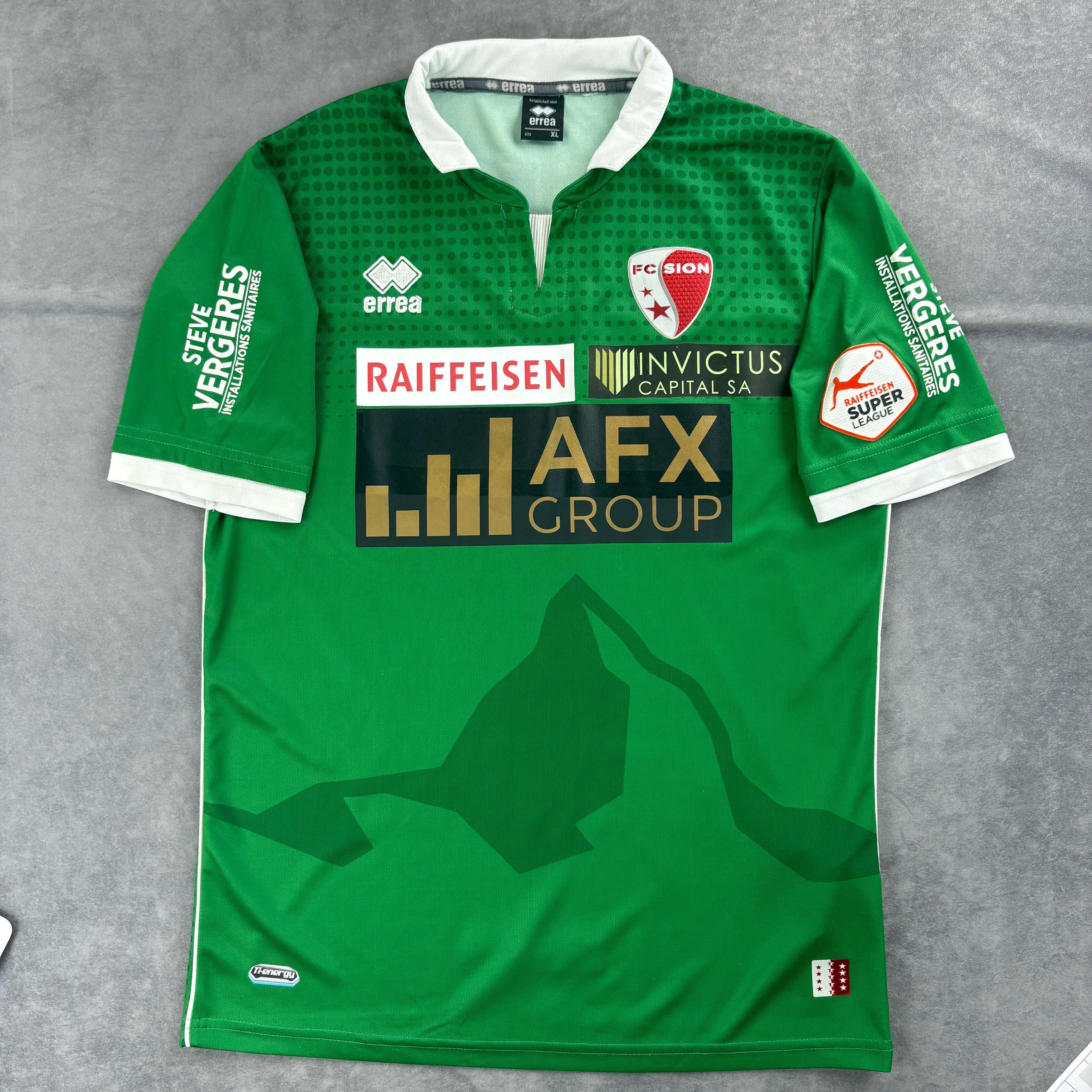 Errea Sion 2016-17 Errea GK Anton Mitryushkin football jersey XL Size US XL / EU 56 / 4 - 2 Thumbnail