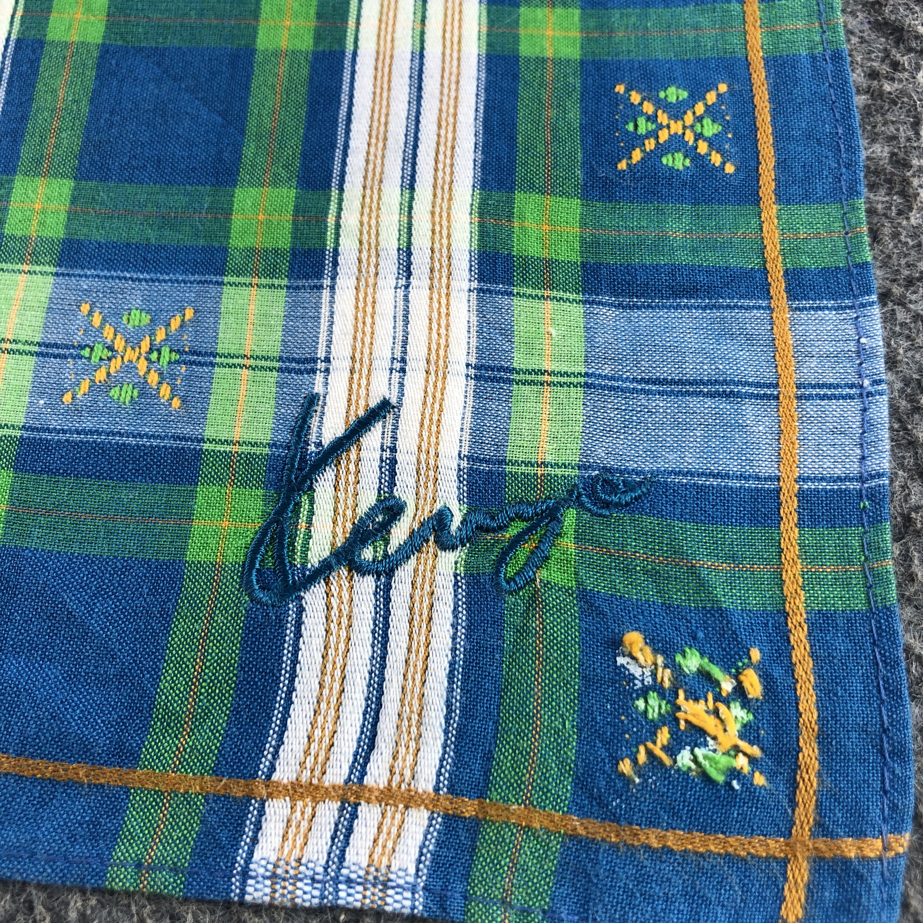Kenzo Kenzo Floral Handkerchief Neckerchief Bandana H2487 Size ONE SIZE - 4 Thumbnail