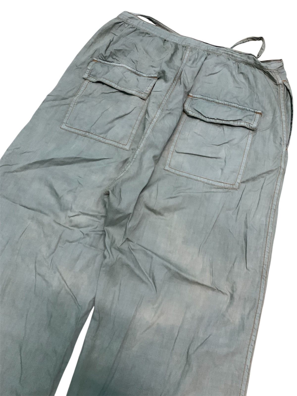 Issey Miyake × Japanese Brand 💥Vtg Issey Miyake Sunaokuwahara Sun Faded Baggy Pant Size US 31 - 5 Thumbnail