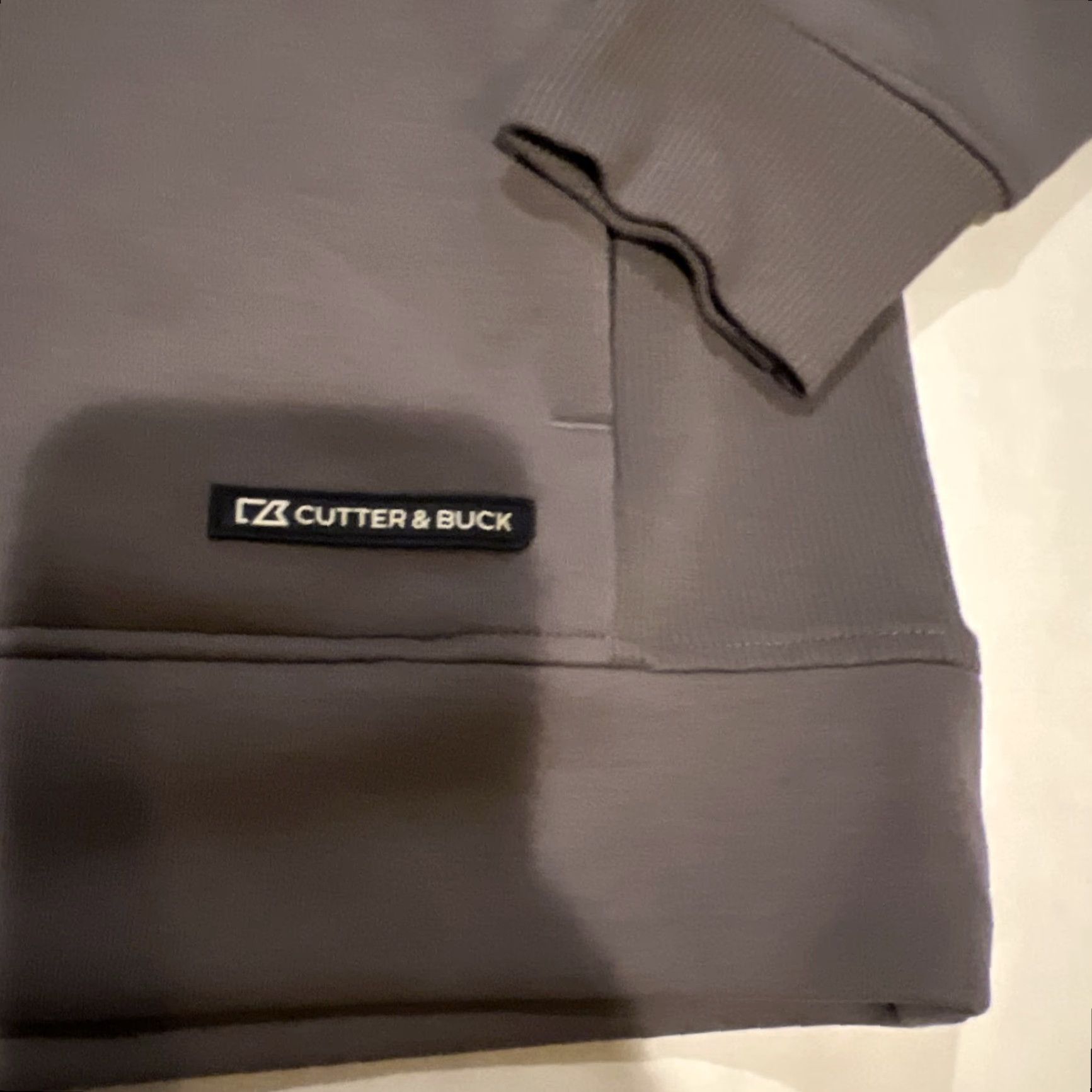 Cutter & Buck Cutter & Buck Hoodie Mens Small Gray Embroidered Fanduel Sports Betting Logo 1/2 Zip NWT Size US S / EU 44-46 / 1 - 4 Thumbnail