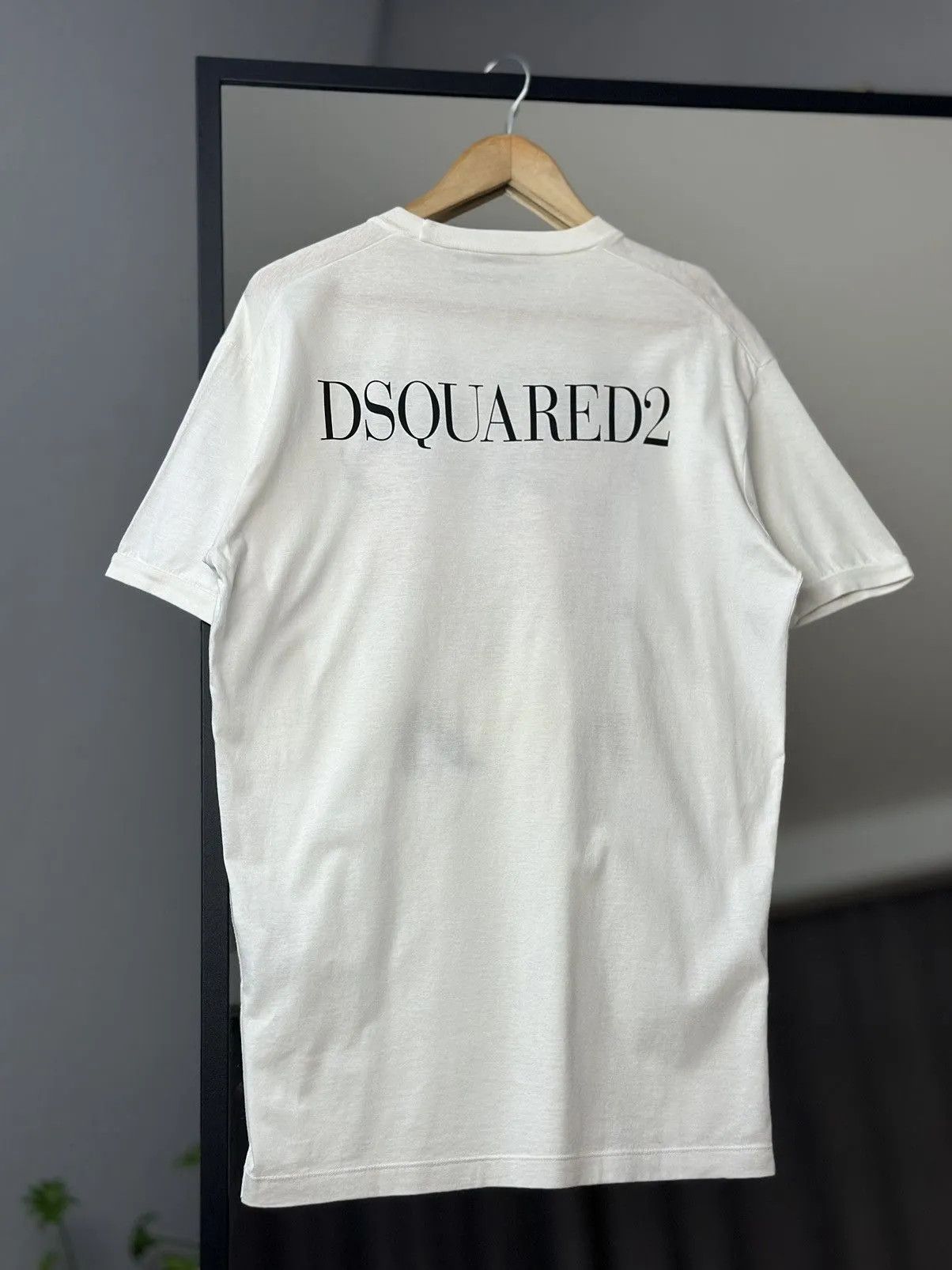 Dsquared2 Dsquared2 T-shirt ROSE Design Ibrahimovic Denim Italy Y2K Size US M / EU 48-50 / 2 - 14 Thumbnail