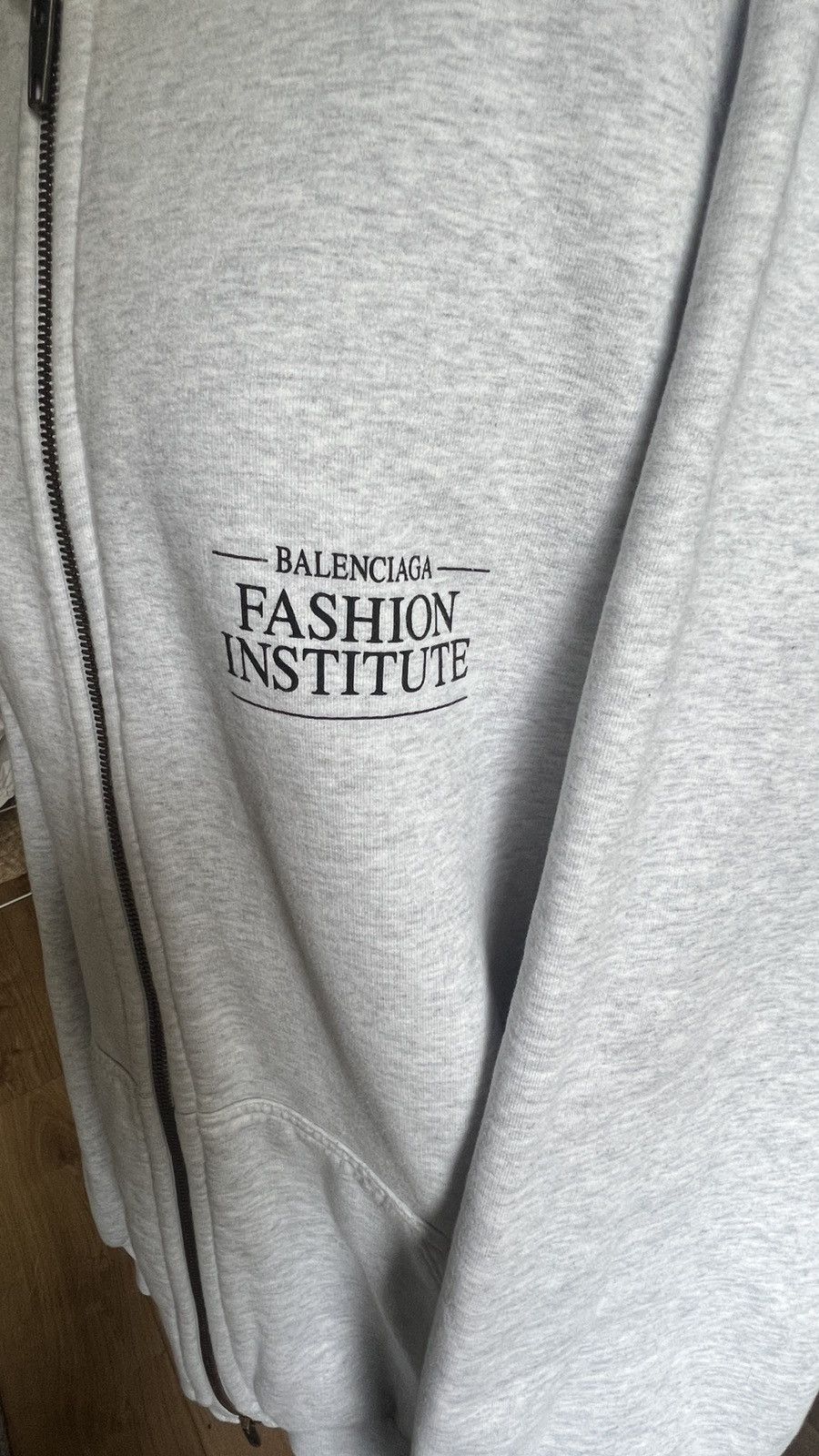 Balenciaga Balenciaga Fashion Institute Zip-up Hoodie Size US L / EU 52-54 / 3 - 2 Thumbnail