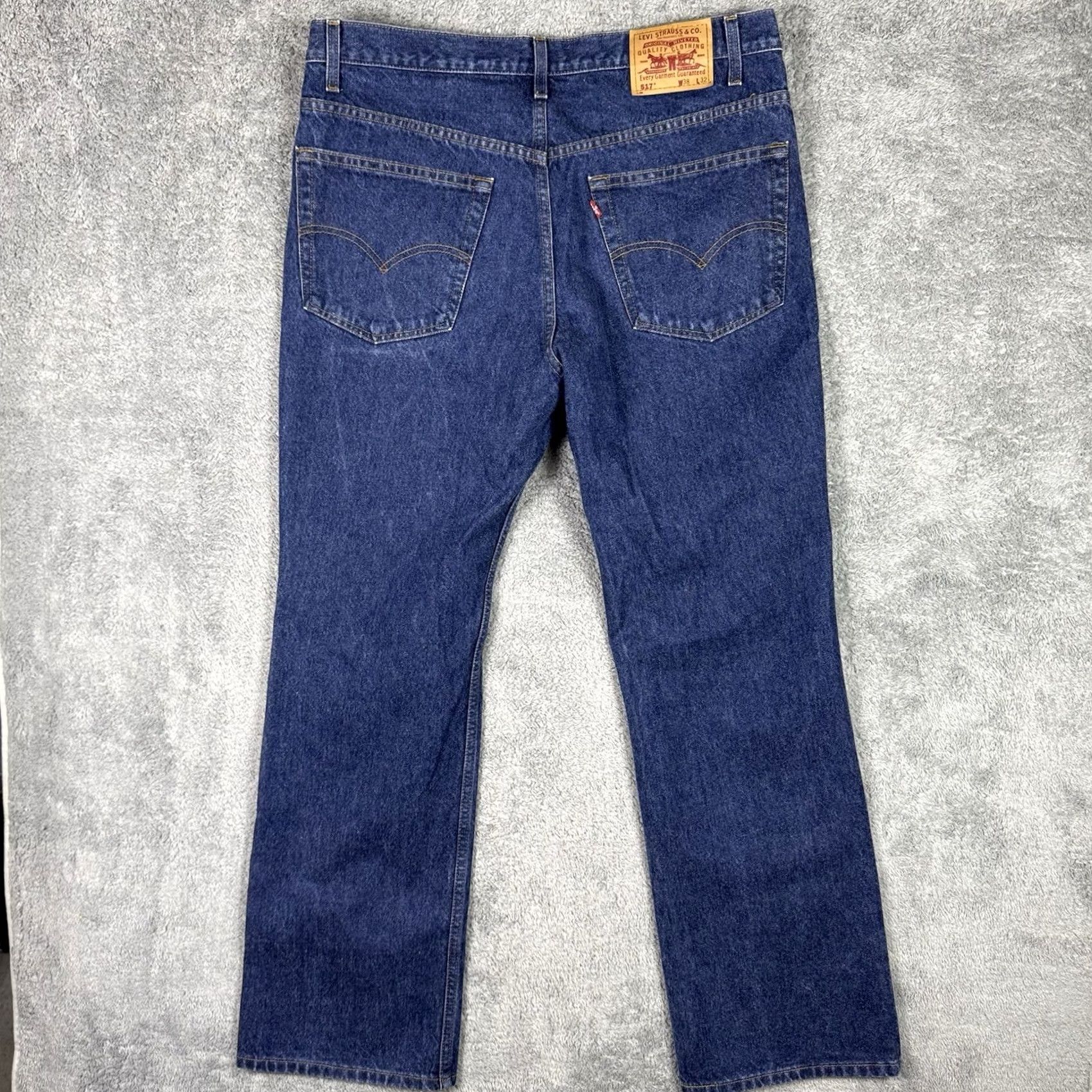 Levi's VINTAGE Levi's 517 Jeans Men 38x32 Bootcut Workwear 1992 Cowboy Western 90s Mens Jeans Size US 38 / EU 54 - 4 Thumbnail