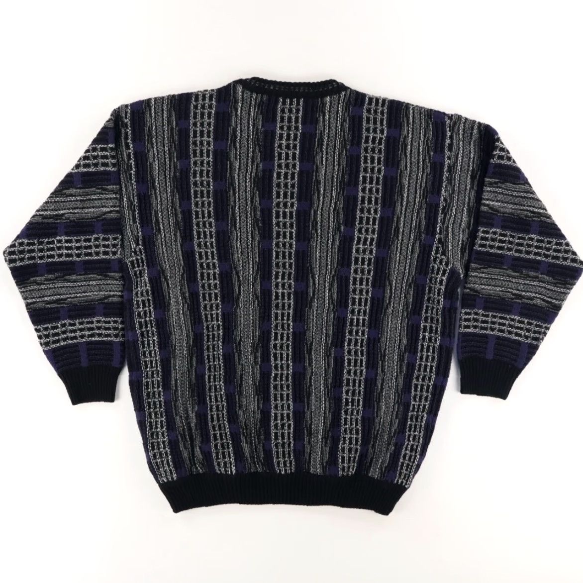 Jim Thompson VINTAGE Norm Thompson Wool Alpaca Striped Sweater Shirt Men's XL Size US XL / EU 56 / 4 - 4 Thumbnail