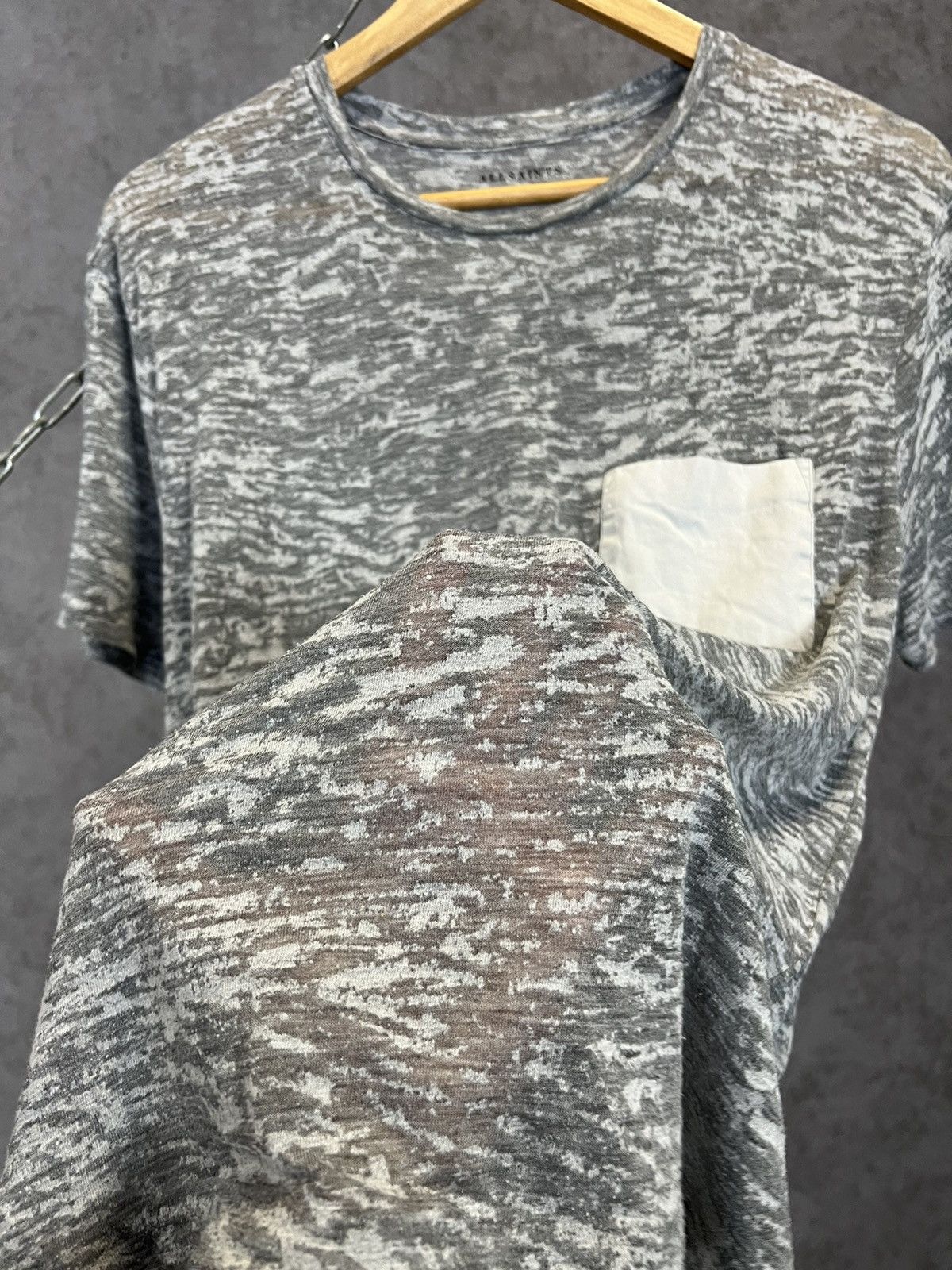 Designer Allsaints designer pocket tee Size US S / EU 44-46 / 1 - 4 Thumbnail