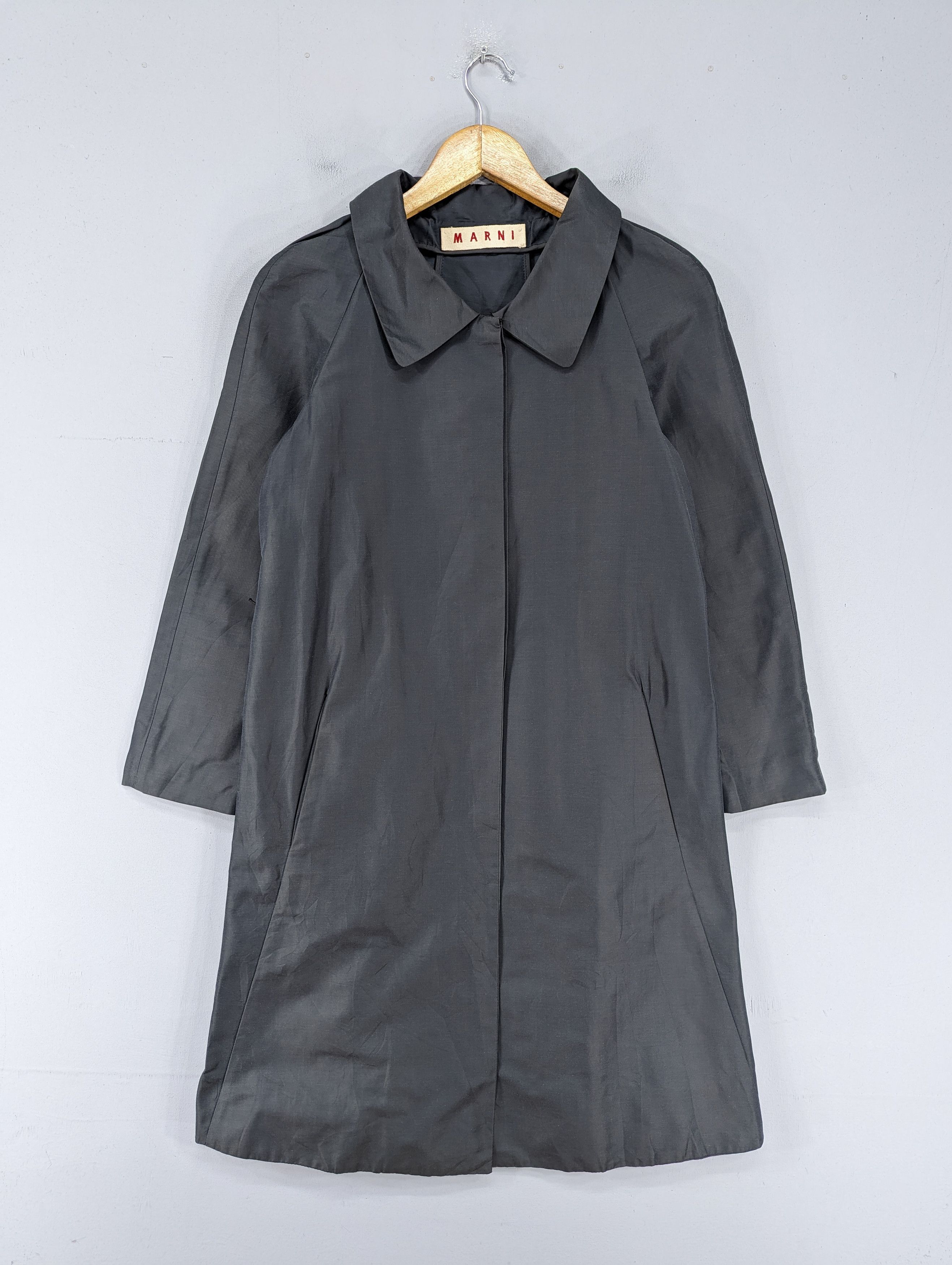 image of Marni Long Coat Jacket Size 38, Women's