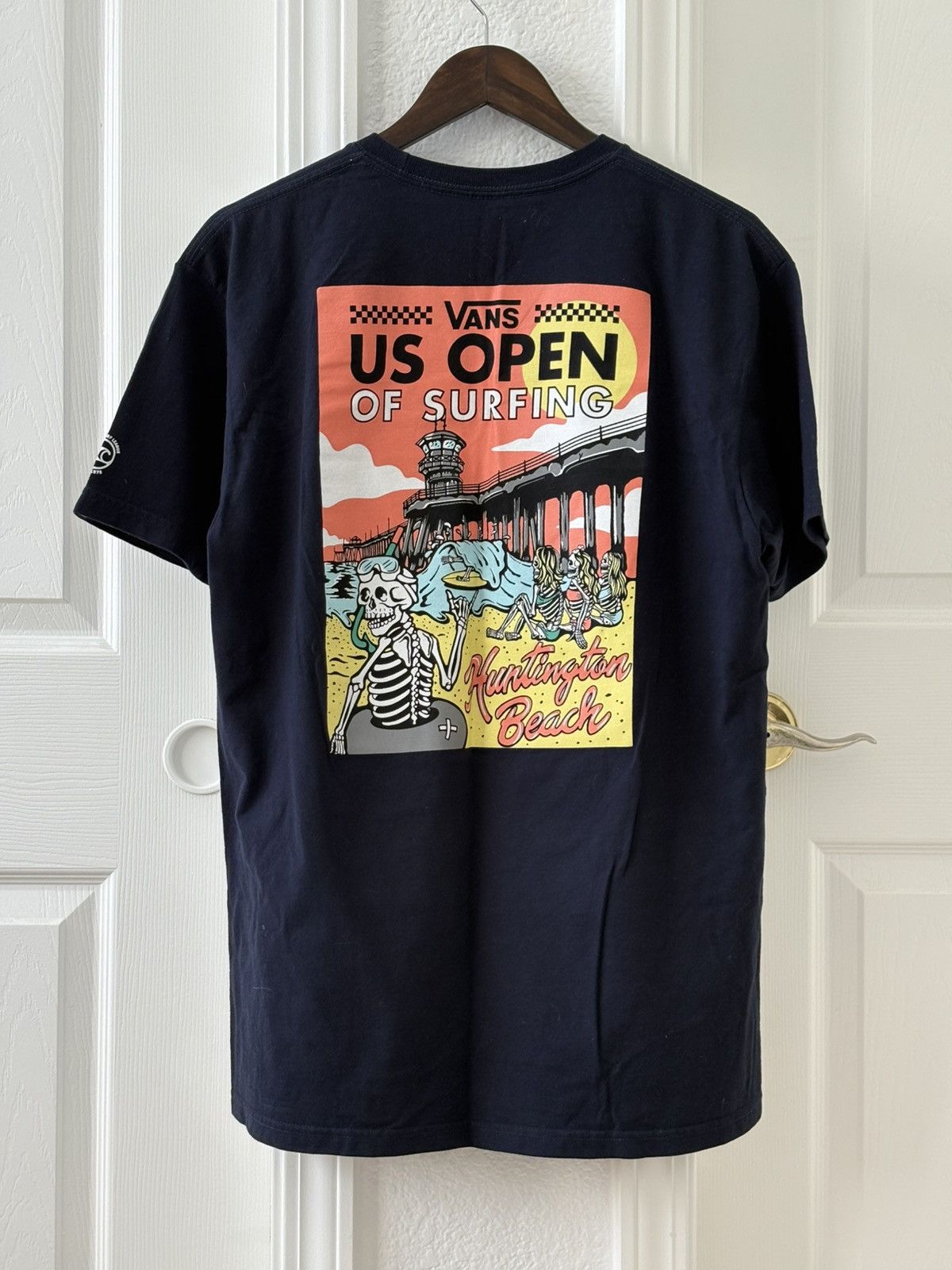 Vans US open of surfing tshirt Size US M / EU 48-50 / 2 - 2 Thumbnail