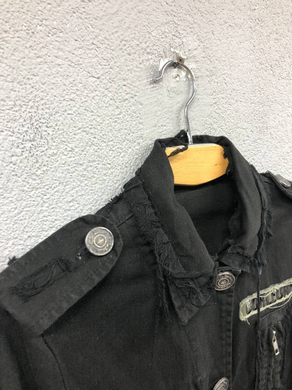 Japanese Brand Corleone womens jeans jacket M Size M / US 6-8 / IT 42-44 - 7 Thumbnail