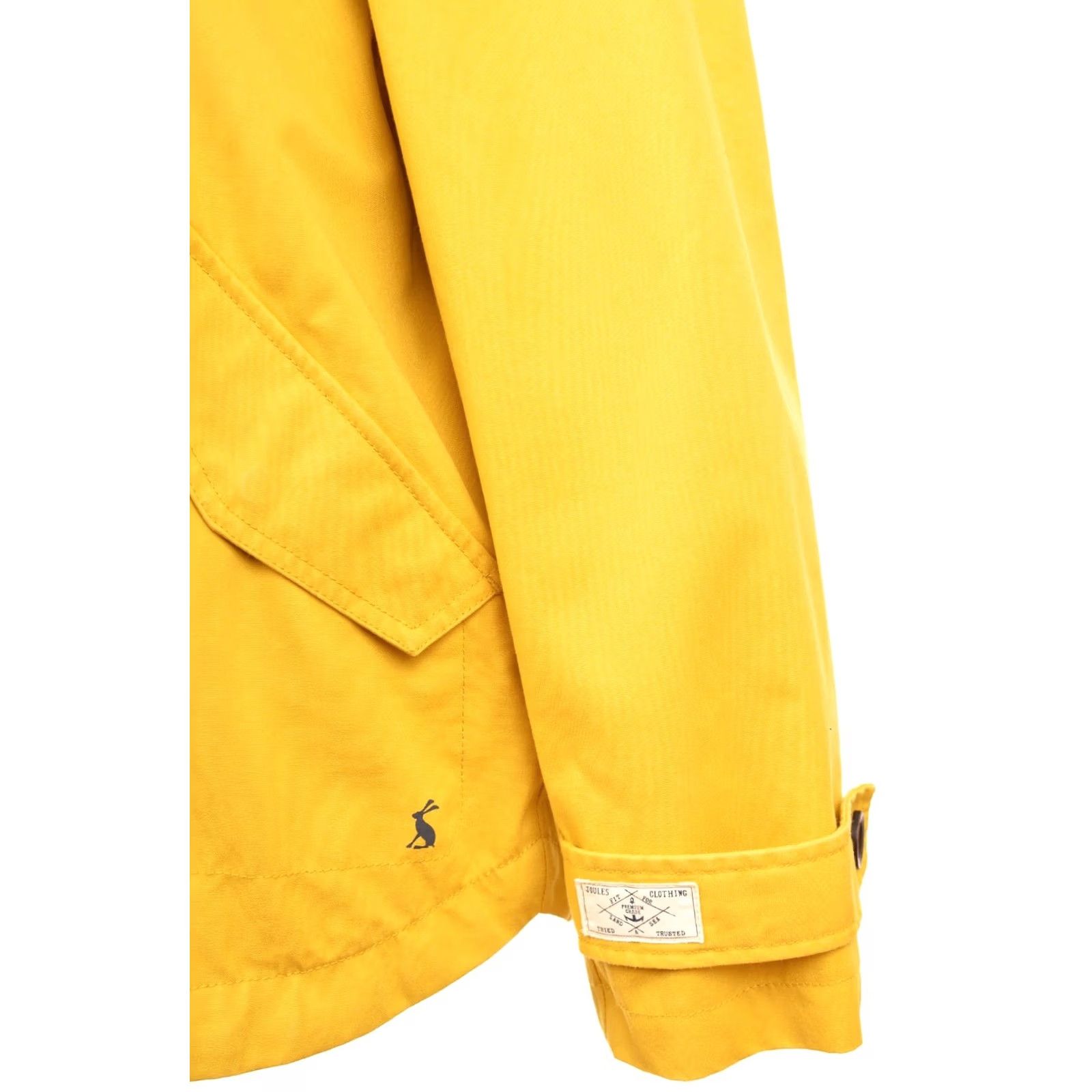 Vintage Joules Rain Coat Coast Waterproof Jacket Women UK 14 Yellow Rain Coat Waterproof Coat Size XL / US 12-14 / IT 48-50 - 3 Thumbnail