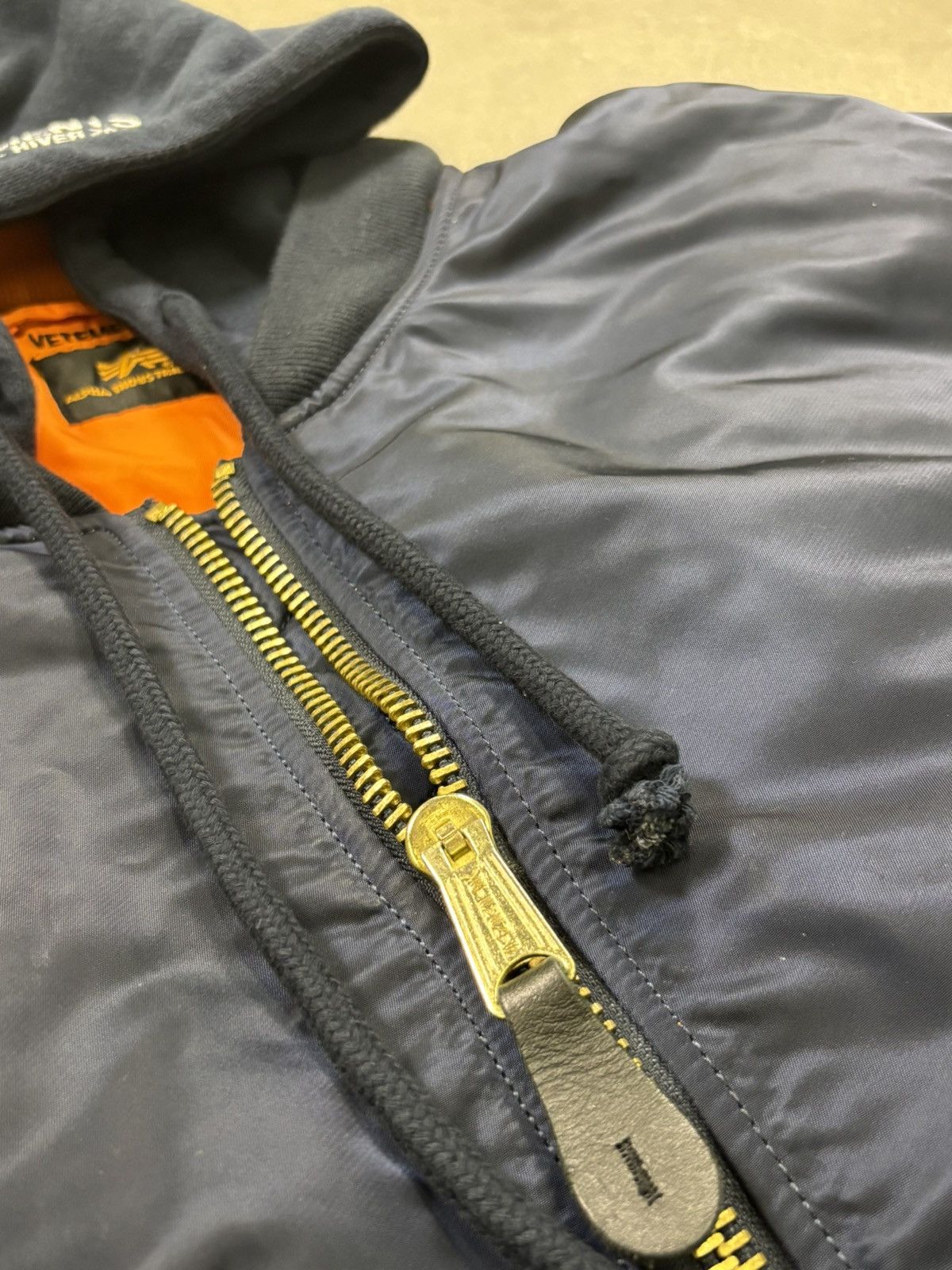 Alpha Industries × Vetements Vetements x Alpha FW18 Reversible Hooded Bomber Jacket Size US XS / EU 42 / 0 - 6 Thumbnail