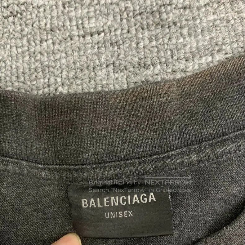 Other Balenciaga Black Washed Short Sleeve. Size US L / EU 52-54 / 3 - 3 Thumbnail