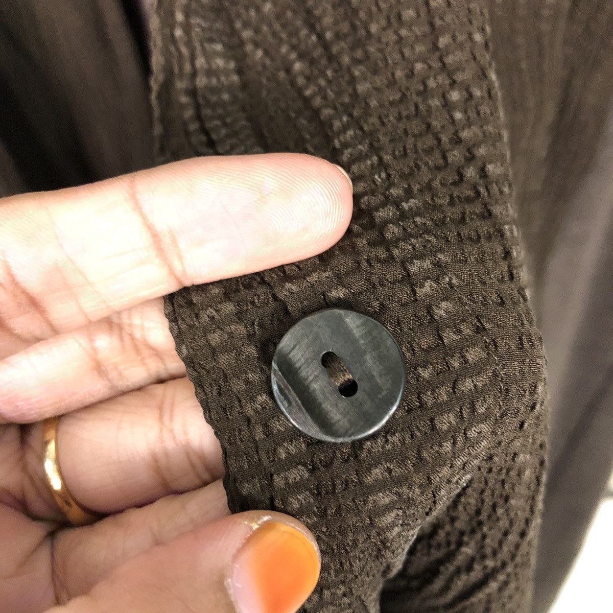 Japanese Brand 📌Oversize Long Jacket Pleated Design Unbranded Issey Miyake Size M / US 6-8 / IT 42-44 - 17 Thumbnail