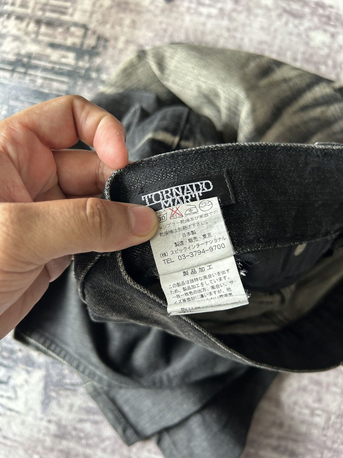 Tornado Mart Tornado Mart Rockstar Flared Black Jeans Size US 32 / EU 48 - 15 Thumbnail
