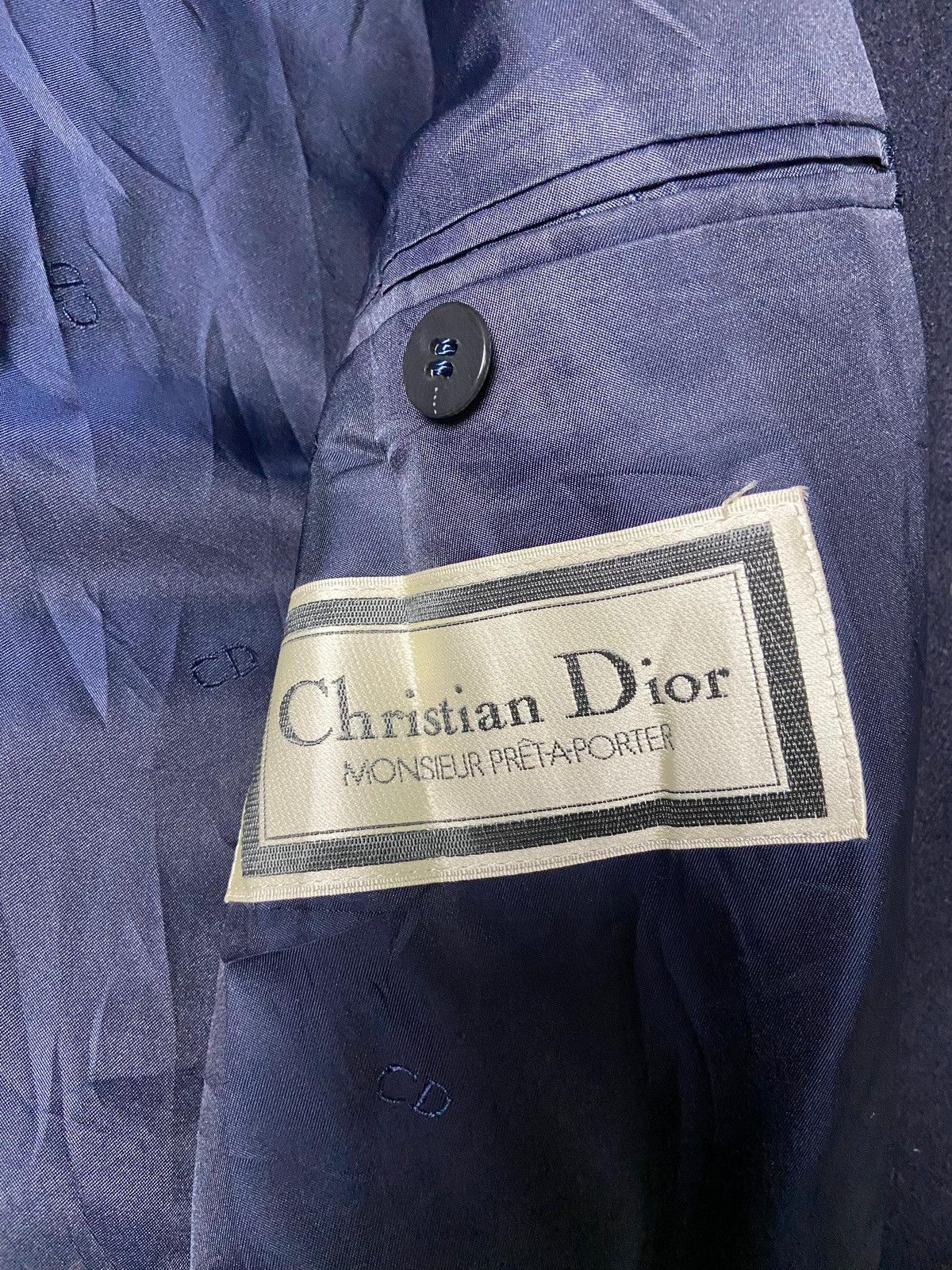 Christian Dior Monsieur Christian Dior Monsieur Double Breasted Blazer (138) Size US S / EU 44-46 / 1 - 8 Thumbnail