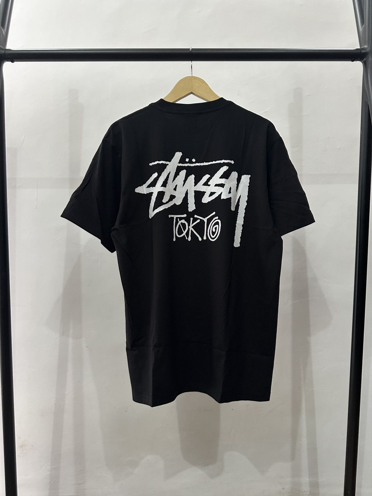 Stussy STUSSY STOCK TOKYO TEE - BLACK | Grailed