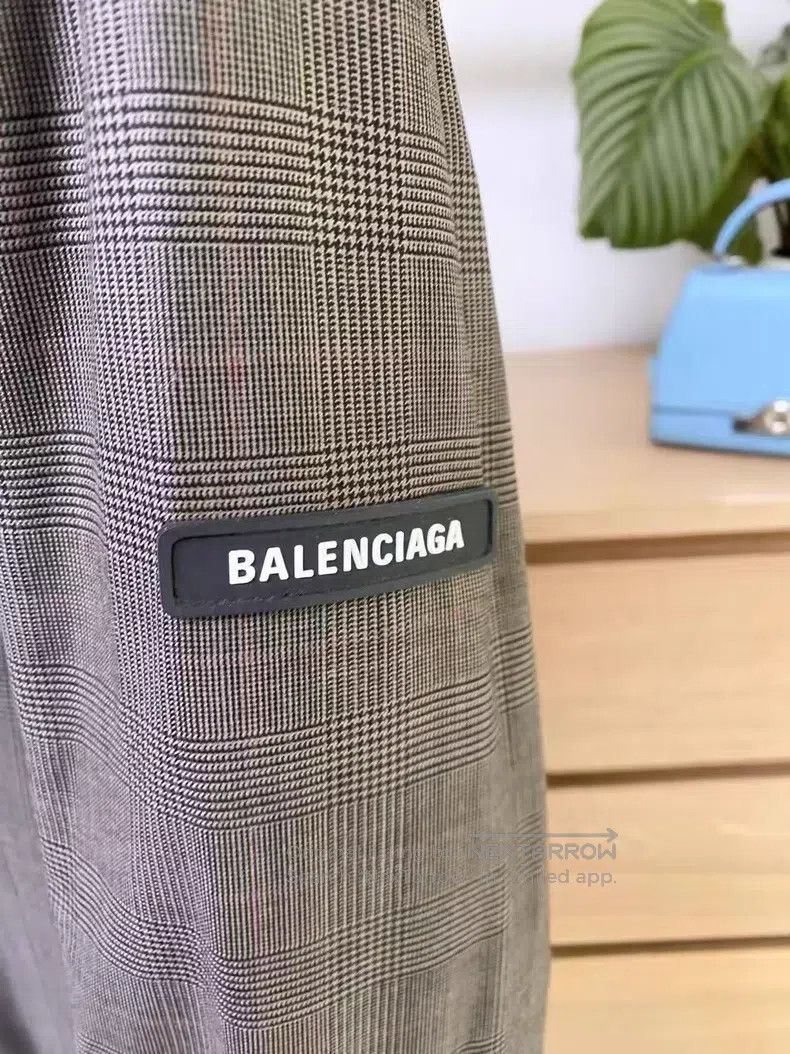 Balenciaga Balenciaga Sleeve Logo Suit Jacket Size US L / EU 52-54 / 3 - 3 Thumbnail