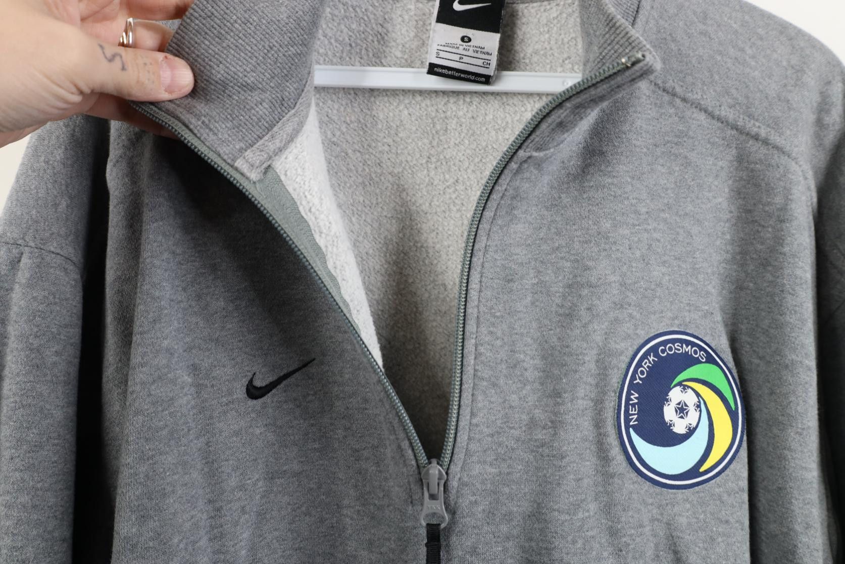 Nike Vintage Nike Mini Swoosh New York Cosmos Soccer Sweatshirt Size US S / EU 44-46 / 1 - 6 Thumbnail
