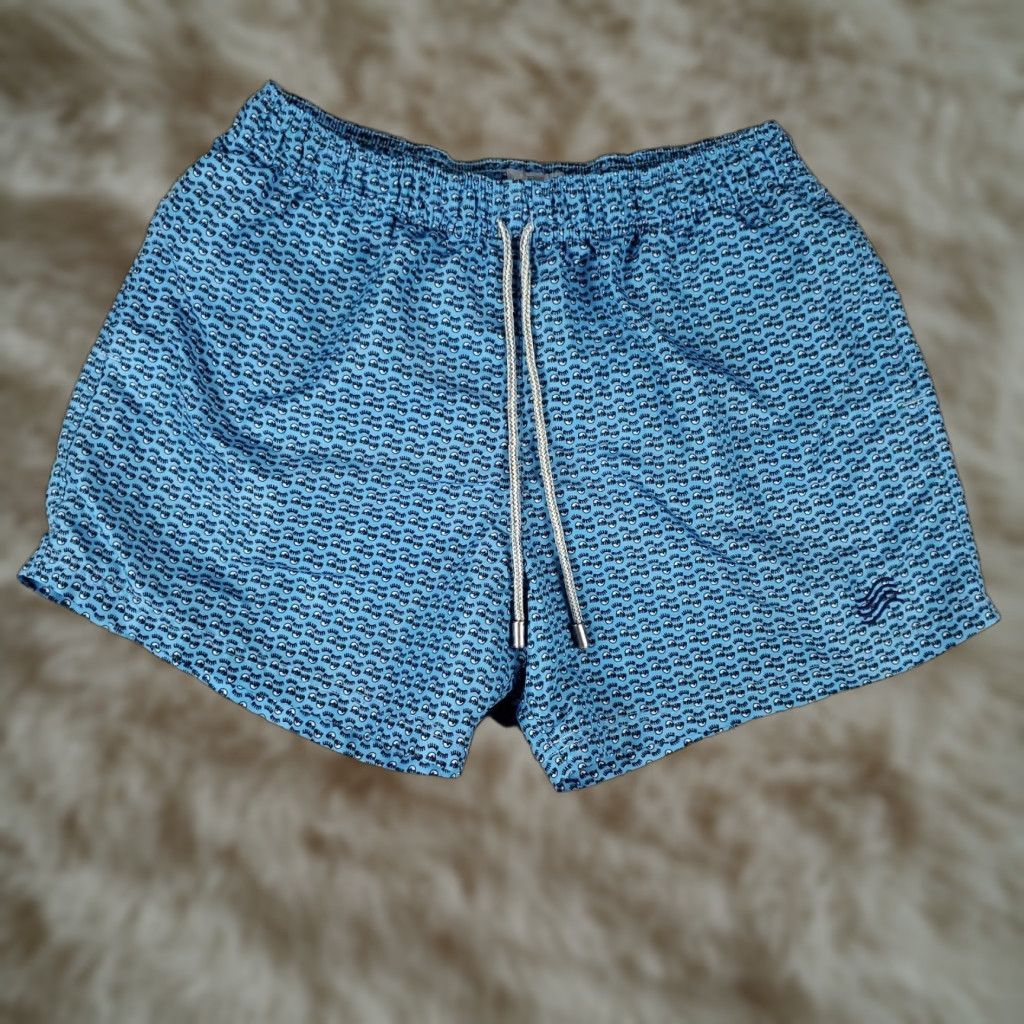 Vintage Mayaguana Shorts Mens XL Blue Beach Board Swim Trunks Size US 36 / EU 52 - 1 Thumbnail