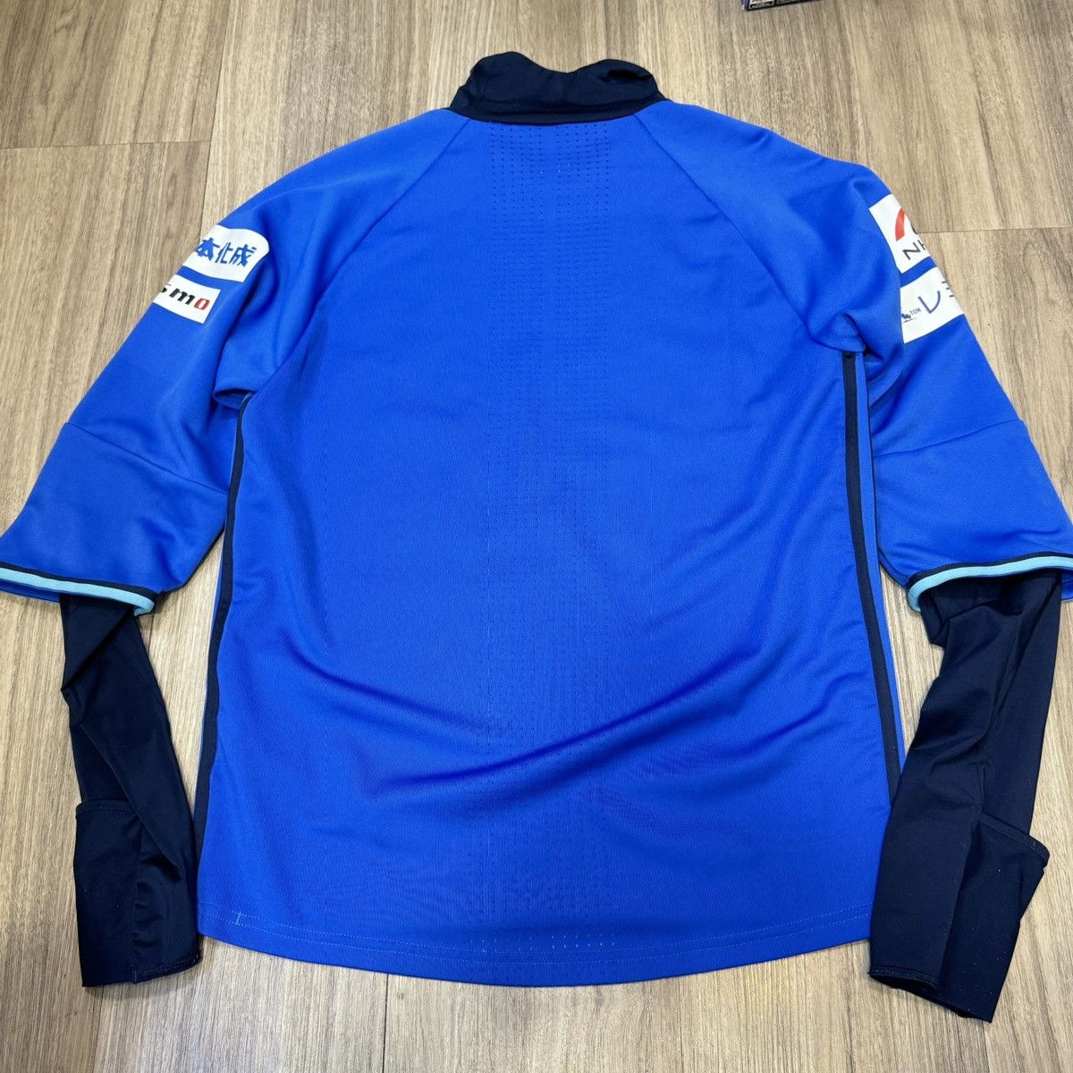 Adidas × Japanese Brand Yokohama Marinos 2015 training sweater Size US M / EU 48-50 / 2 - 2 Thumbnail